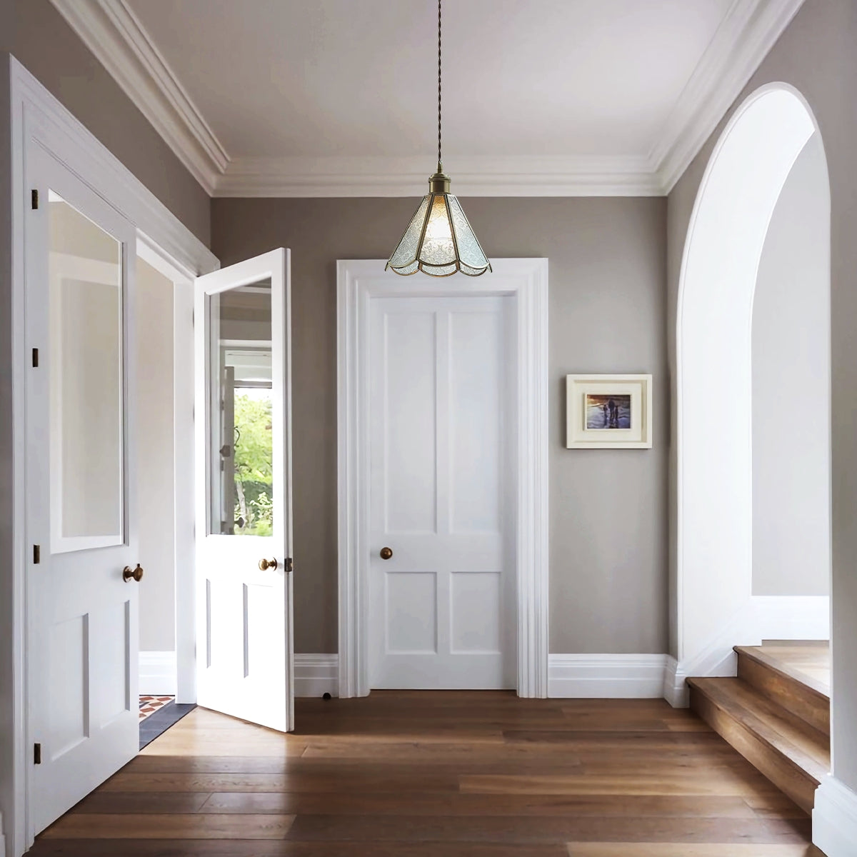 How to light hallway