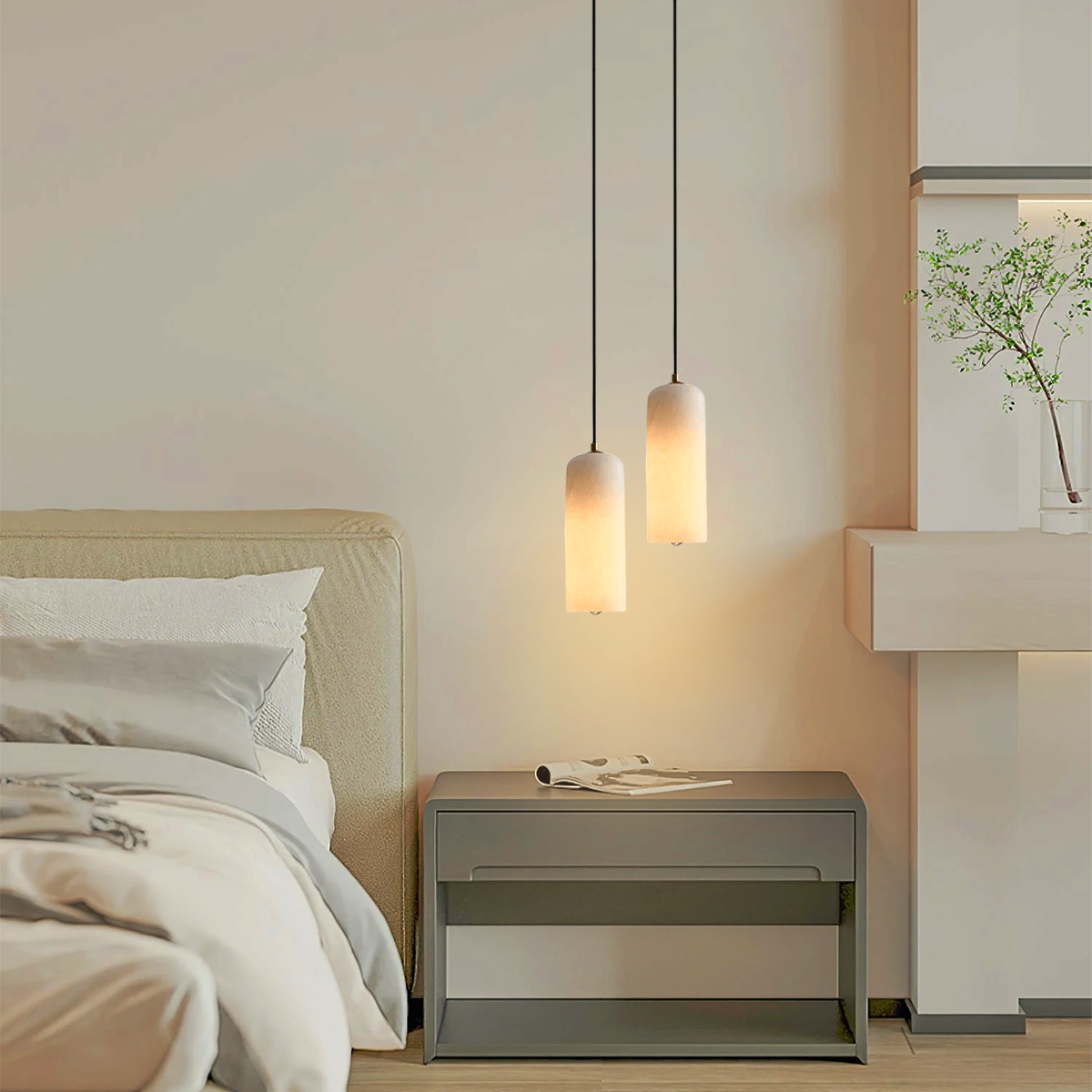 Alabaster Pendant Light