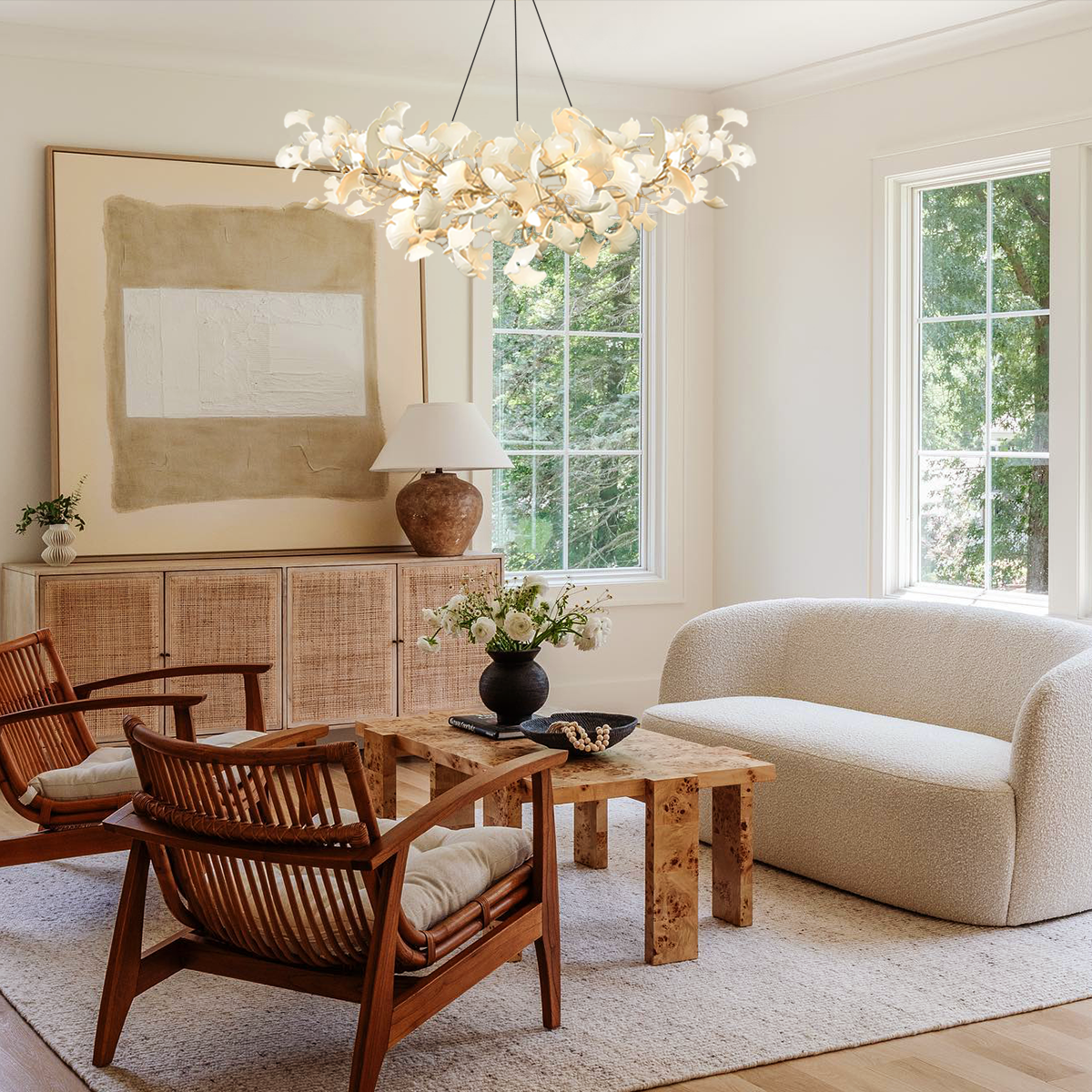 Ginkgo Chandelier