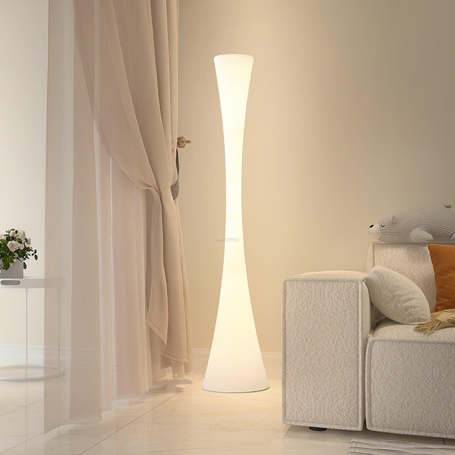 Biconica Pol Floor Lamp  ∅ 13.8″ - Pillar-1-Luxehomezone