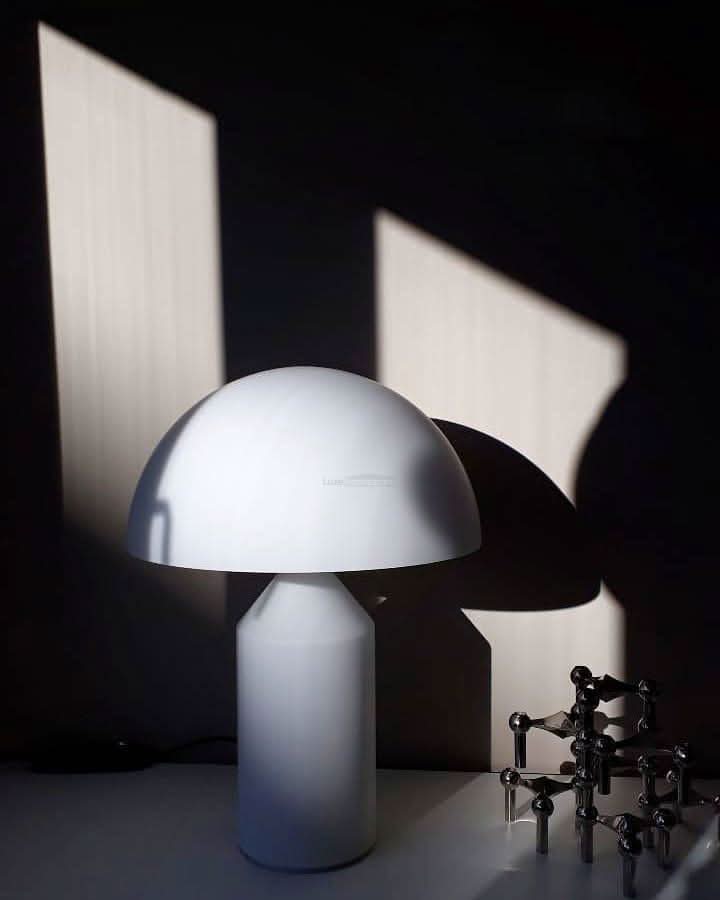 Atollo Metal Table Lamp ∅ 9.8″ - Luxehomezone