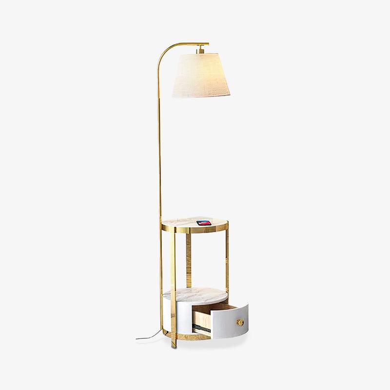 Lilah Floor Lamp ∅ 13.8″ - Luxehomezone