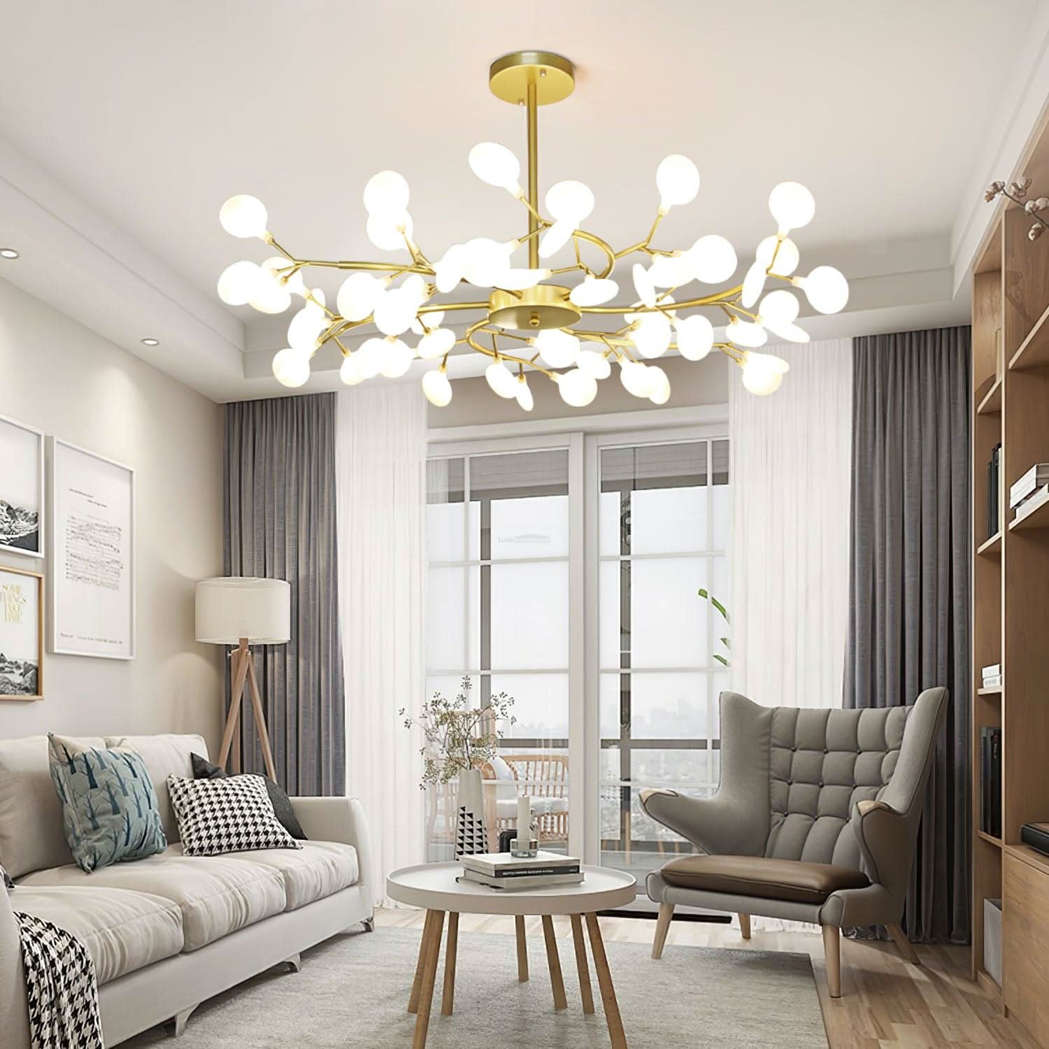 LED Firefly Sputnik Chandelier - Luxehomezone