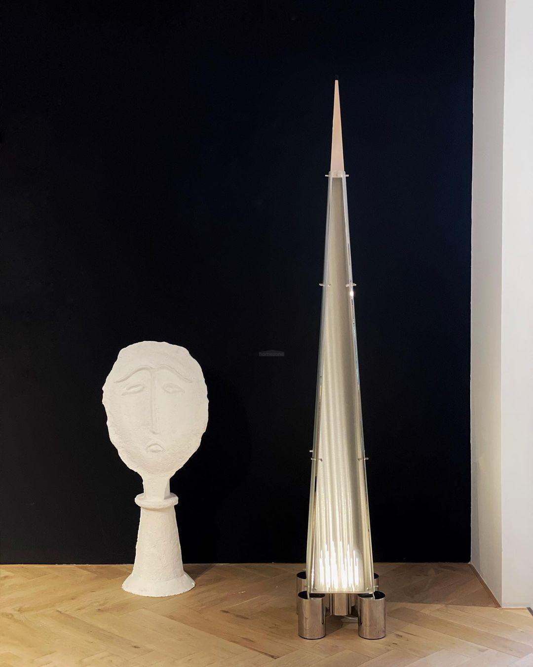 Fragment Floor Lamp  ∅ 12.5″ - Pillar-1-Luxehomezone