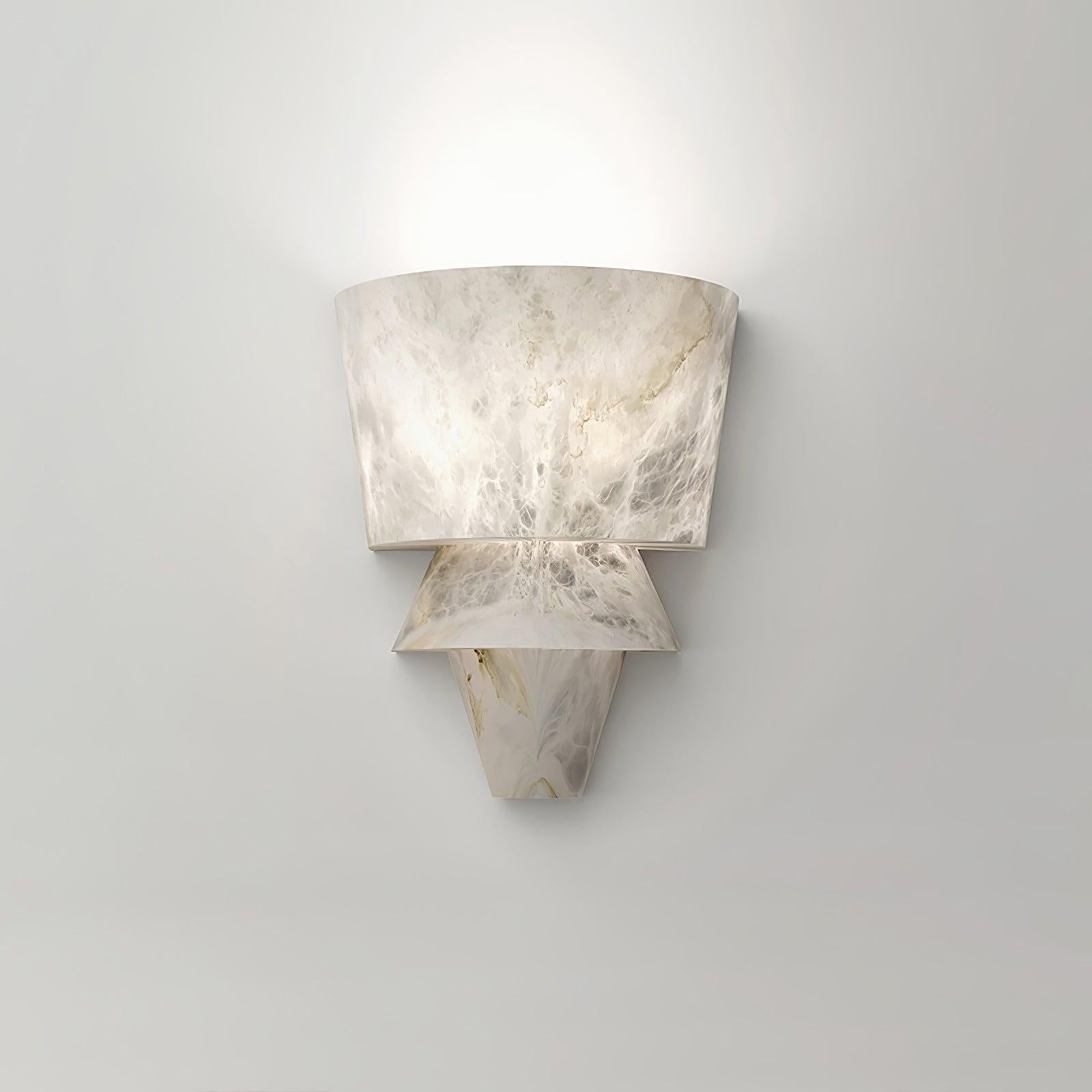 Laboratory Wall Sconce - Alabaster, Alabaster Wall Lamp-1-Luxehomezone