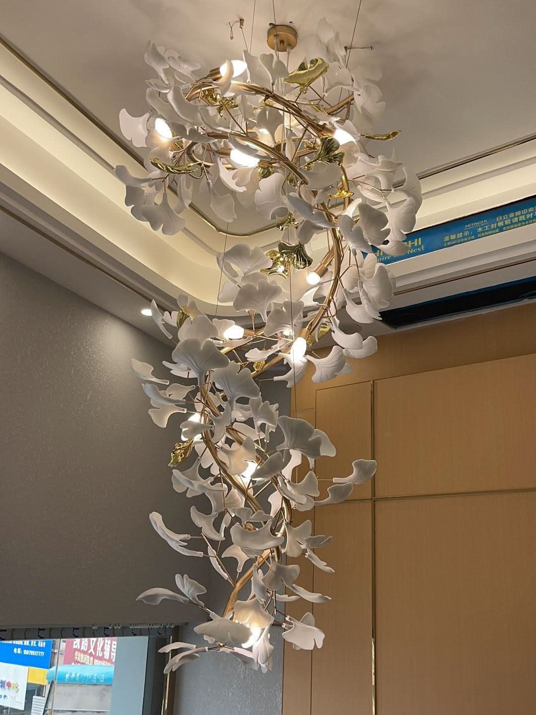 Gingko Chandelier Style Q - Luxehomezone