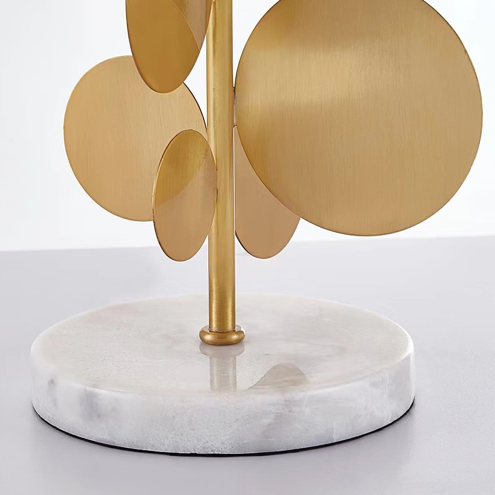 Mark Mcdowell Table Lamp ∅ 15″ - Fabric-1-Luxehomezone