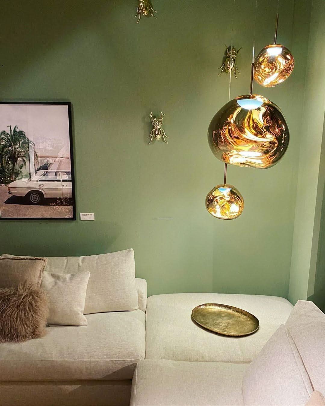 Lava Round Pendant - Luxehomezone