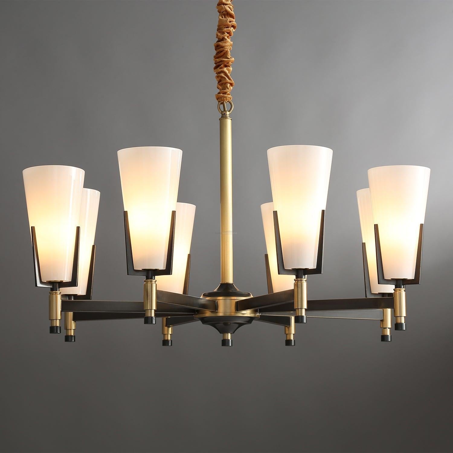 Upton Chandelier Φ 25.6″ - Lucency-1-Luxehomezone