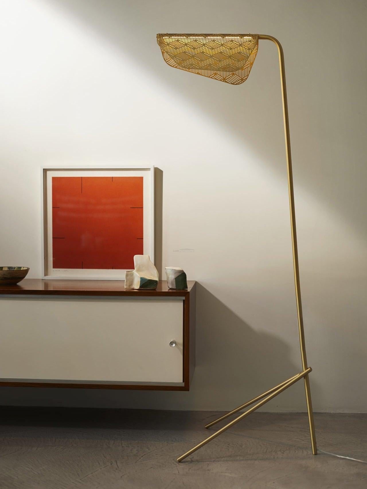Mediterranea Floor Lamp ∅ 19.3″ - Bent-1-Luxehomezone