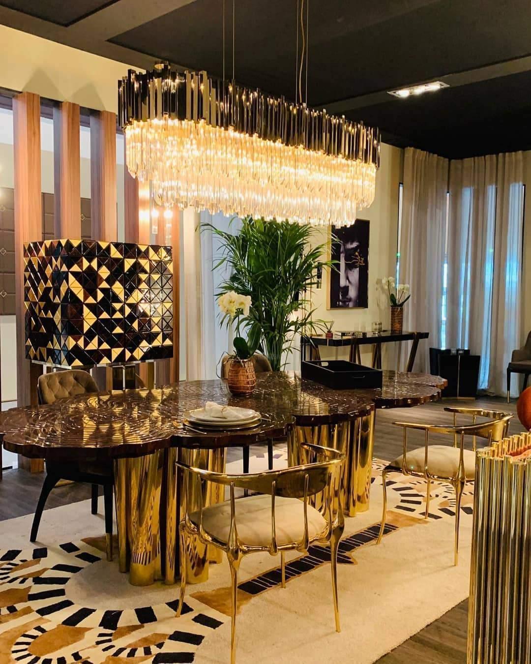 Empire Chandelier ∅ 11.8″ - Crystals-1-Luxehomezone