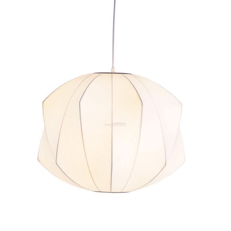 Bubble Pendant Light with Artificial Silk Lampshade - Luxehomezone