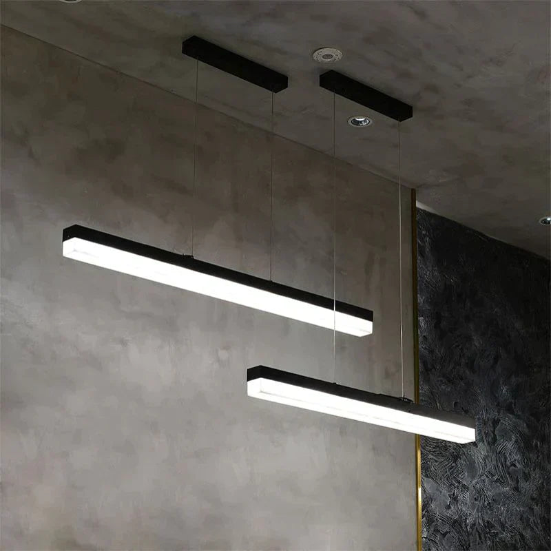 Timea  Alabaster Linear Chandelier 40" 47"