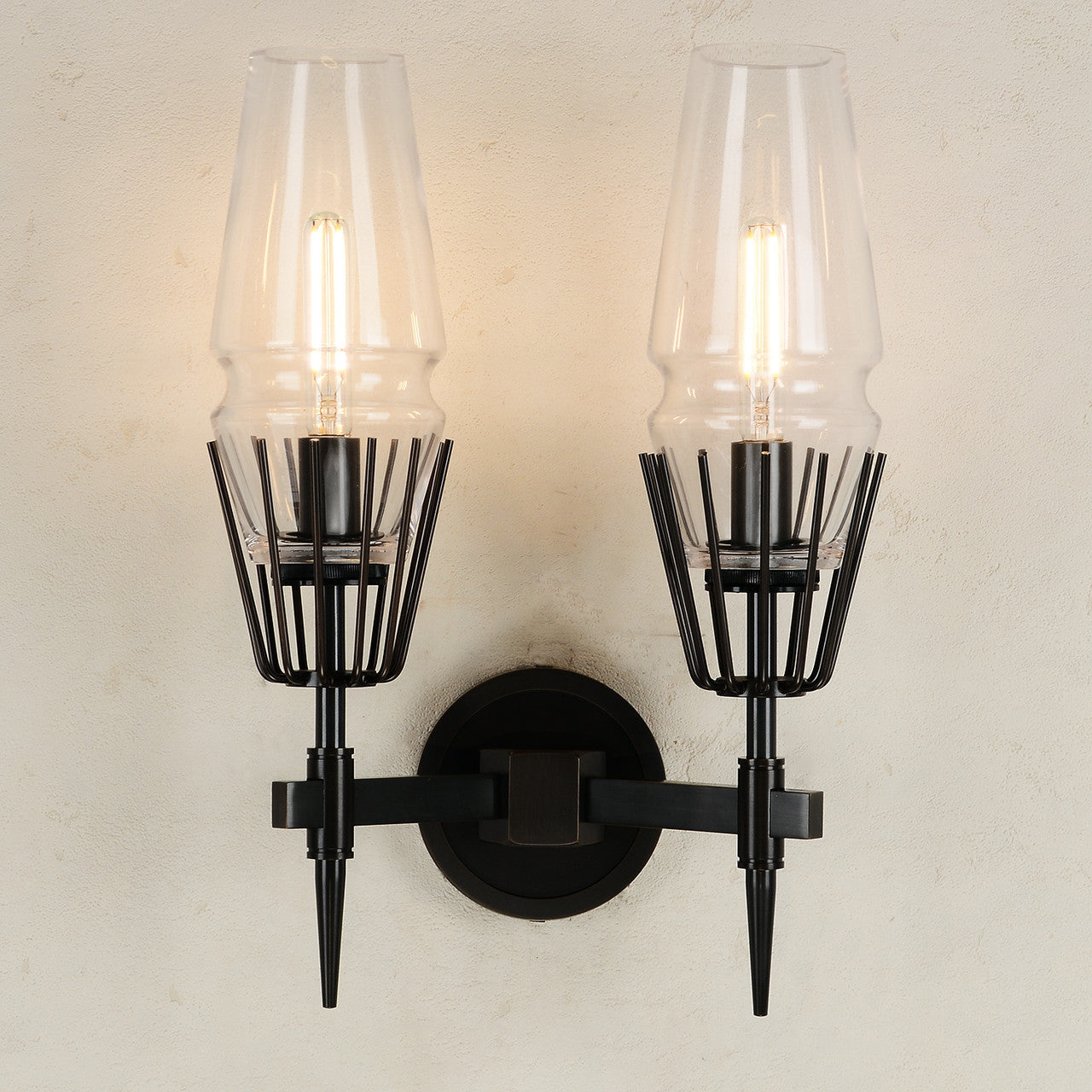 Radix Wall Sconce 10" 2 Lights