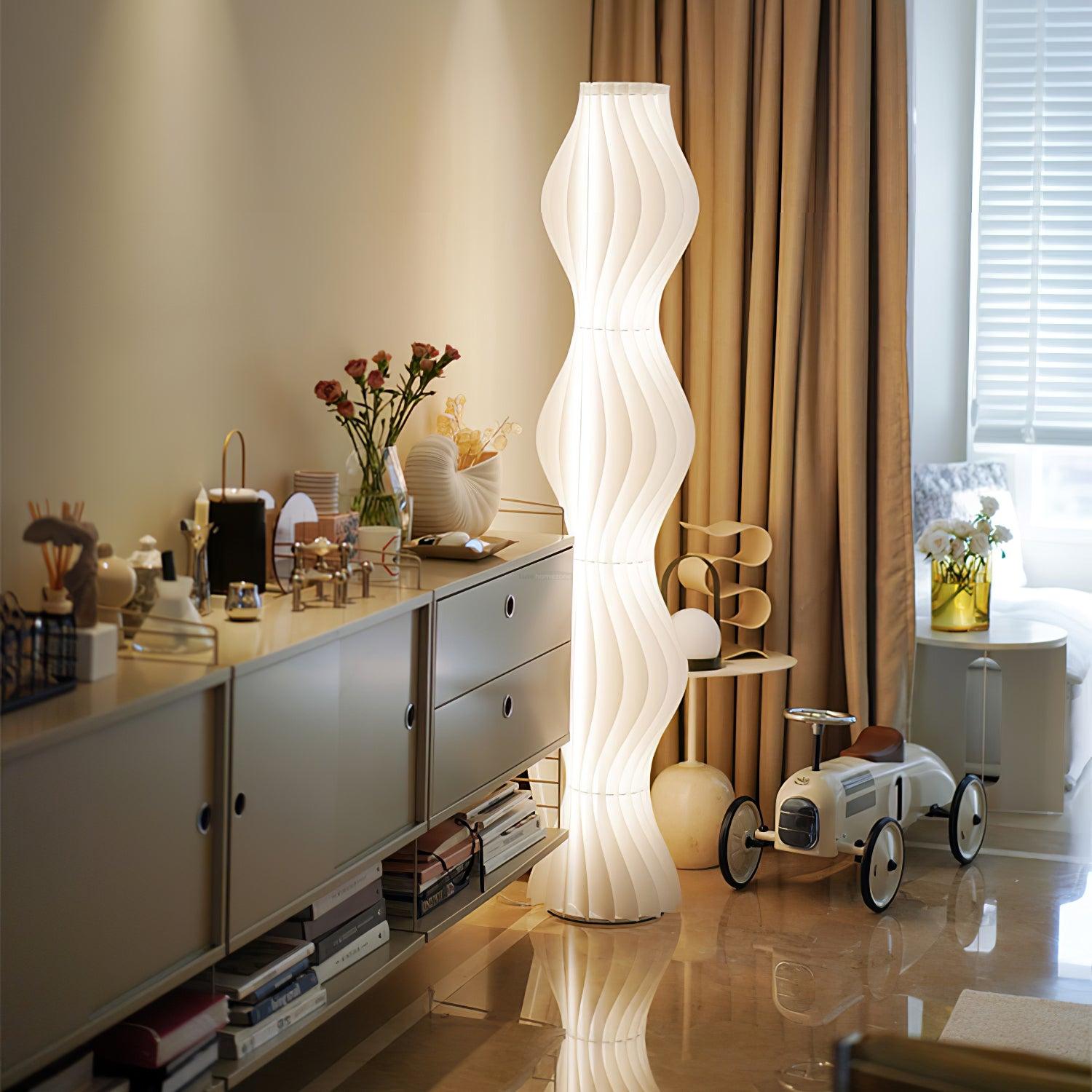 Vapor Floor Lamp Dia 35cm - Pillar-1-Luxehomezone