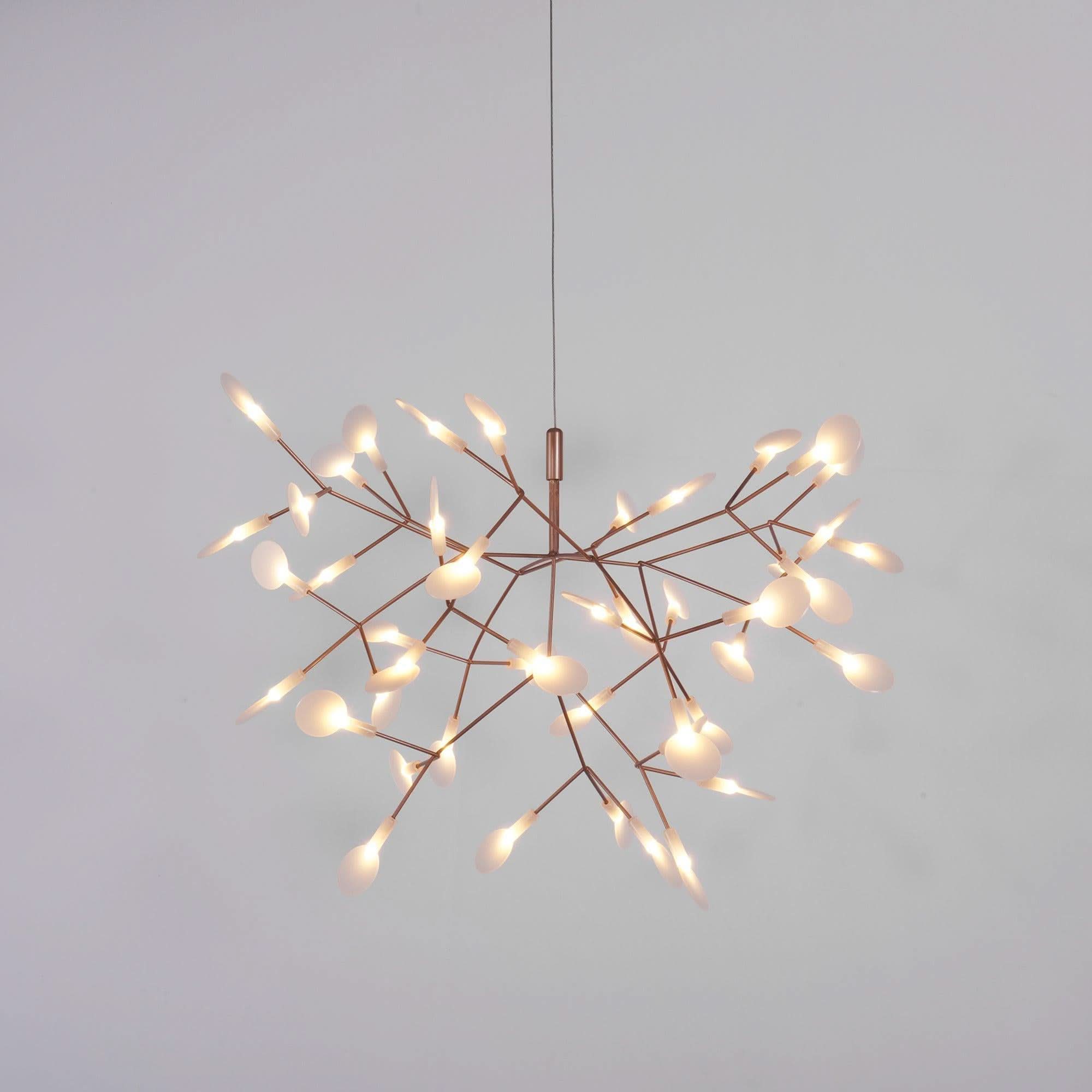 Rose Gold Firefly Chandelier - Luxehomezone
