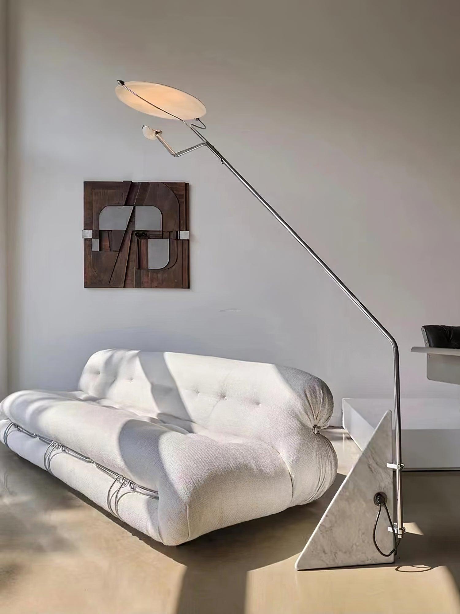 Salocchi Marble Floor Lamp  L 57.1″ - Luxehomezone