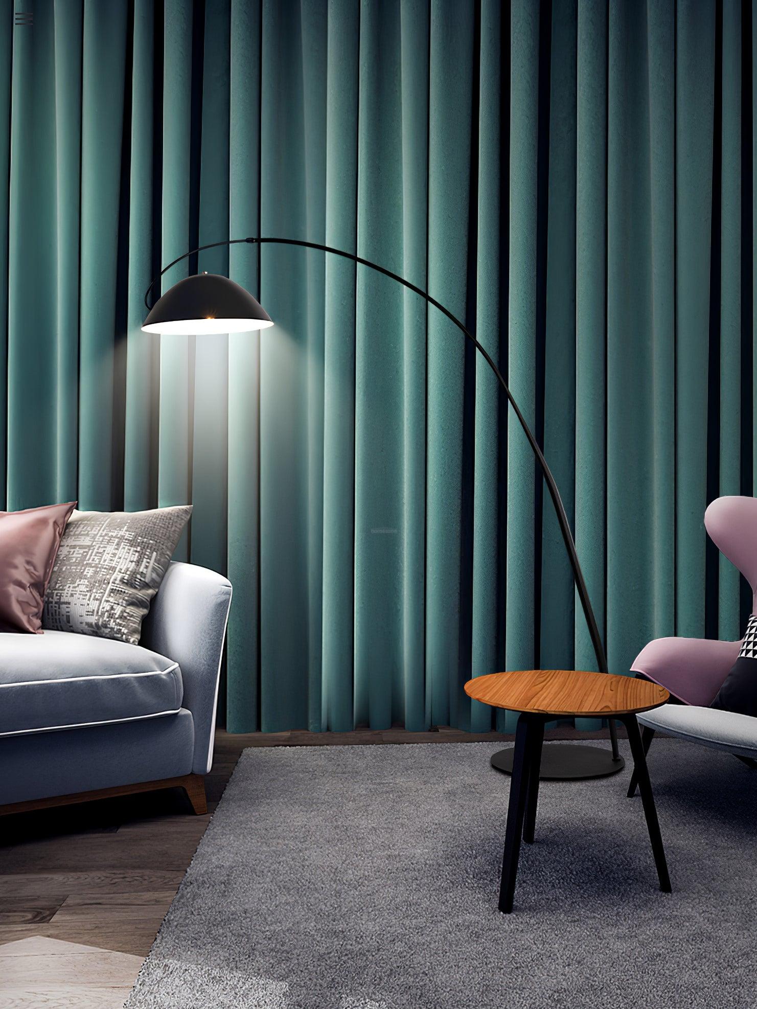 Pluma Floor Lamp ∅ 57.5″ - Bent-1-Luxehomezone