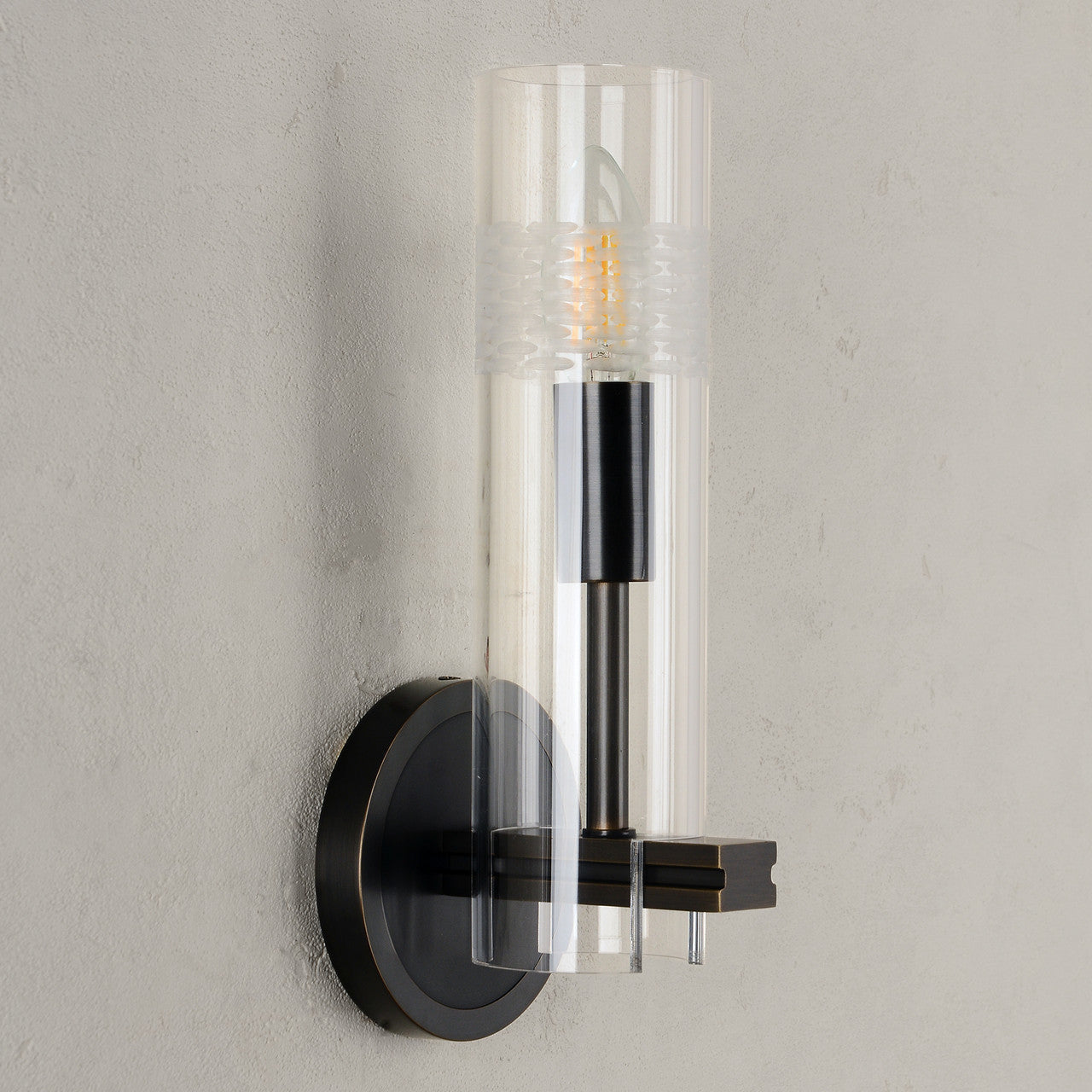 Carney Sconce Bronze