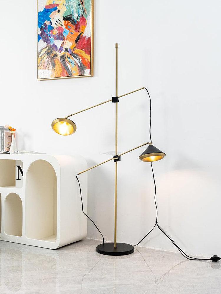 Shear Floor Lamp ∅ 26″ - Luxehomezone