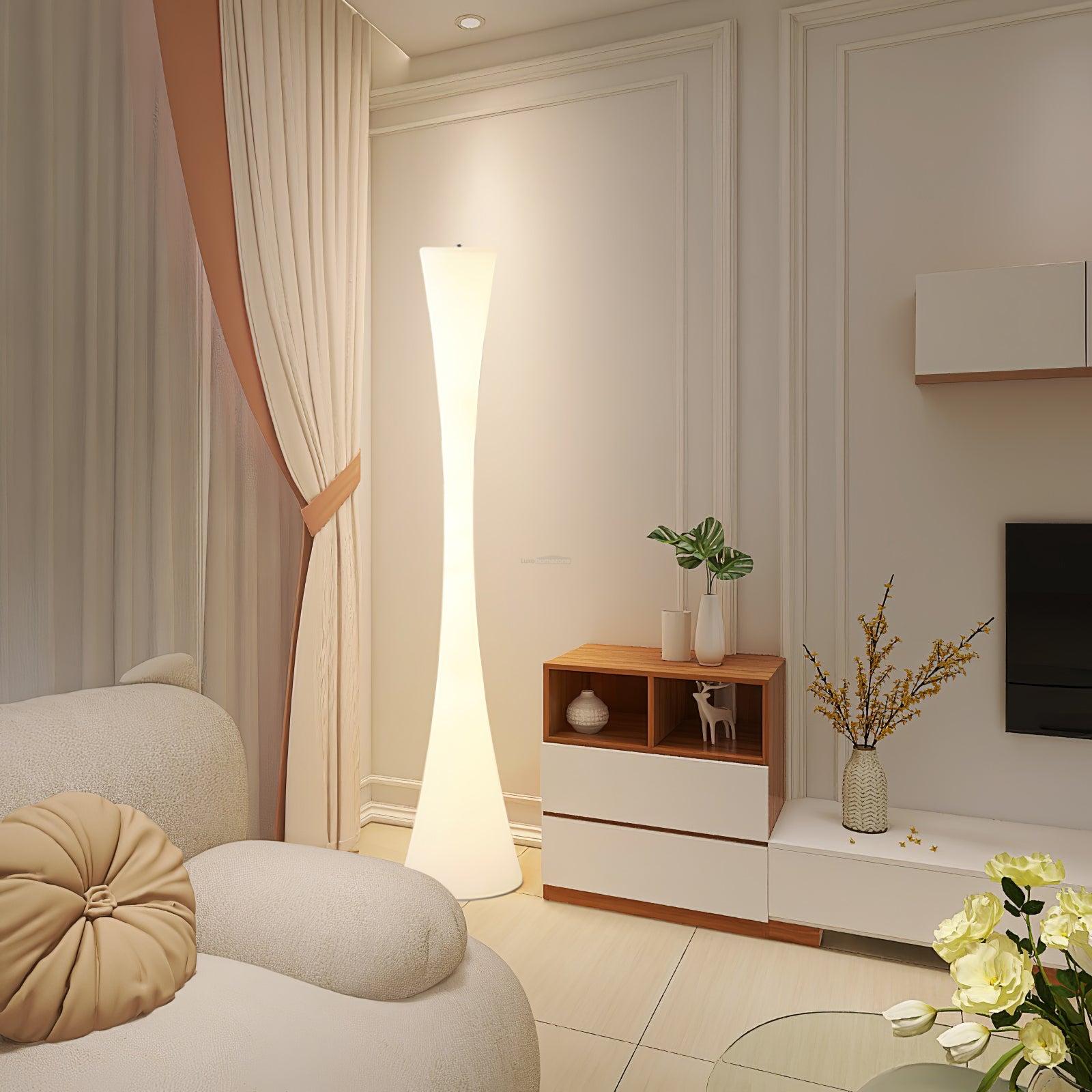 Biconica Pol Floor Lamp  ∅ 13.8″ - Pillar-1-Luxehomezone