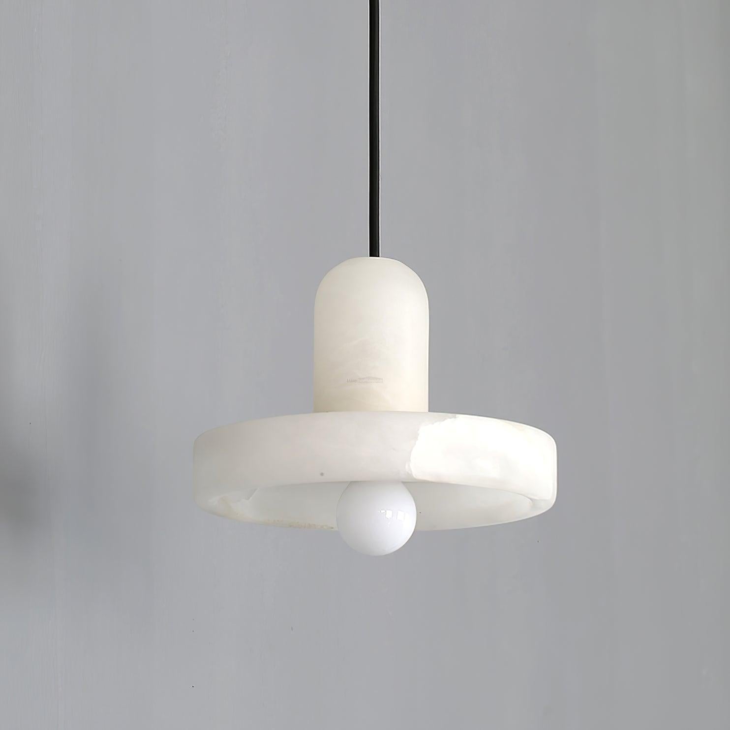 Carrara Pendant Alabaster - Alabaster, Alabaster Pendant-1-Luxehomezone