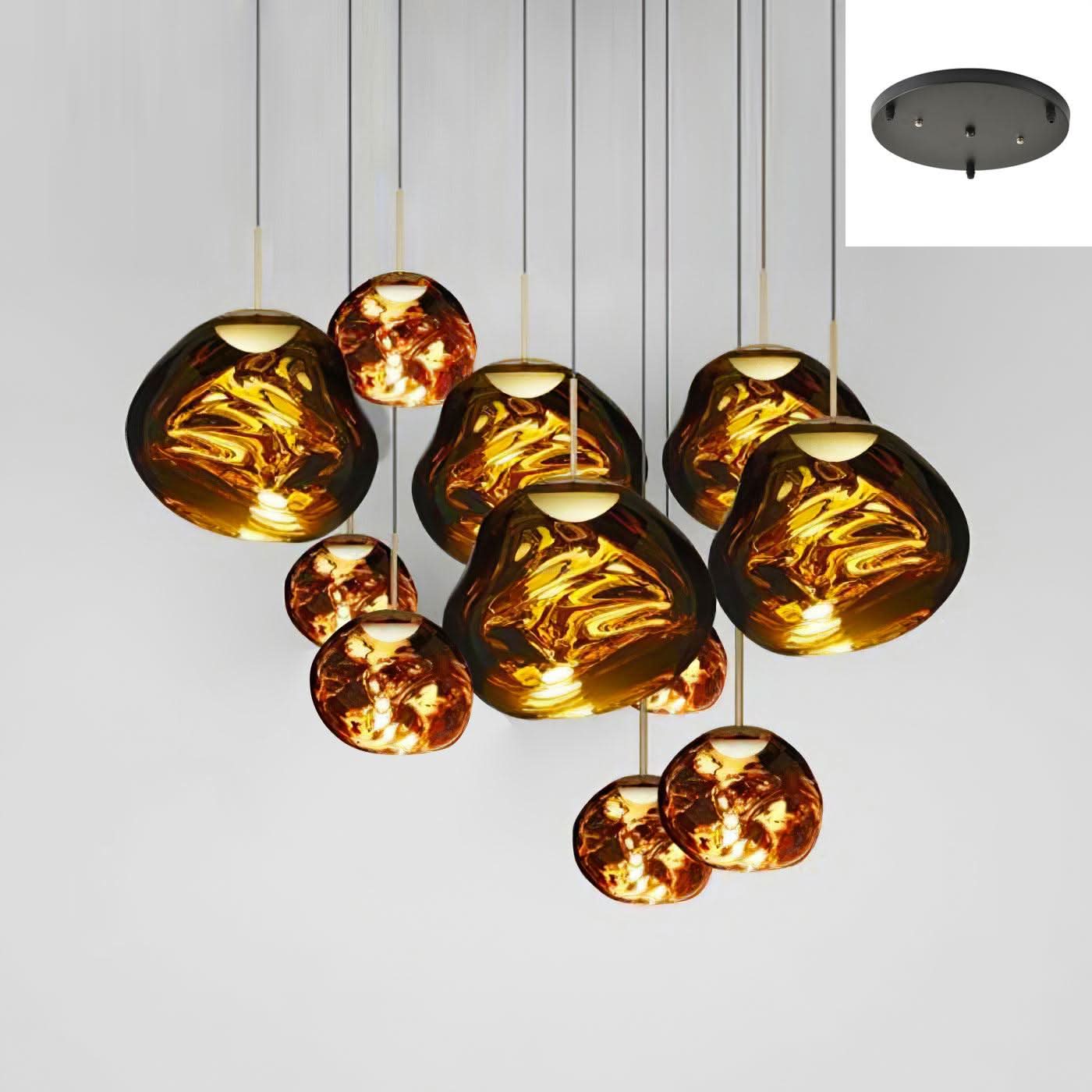 Lava Round Pendant - Luxehomezone