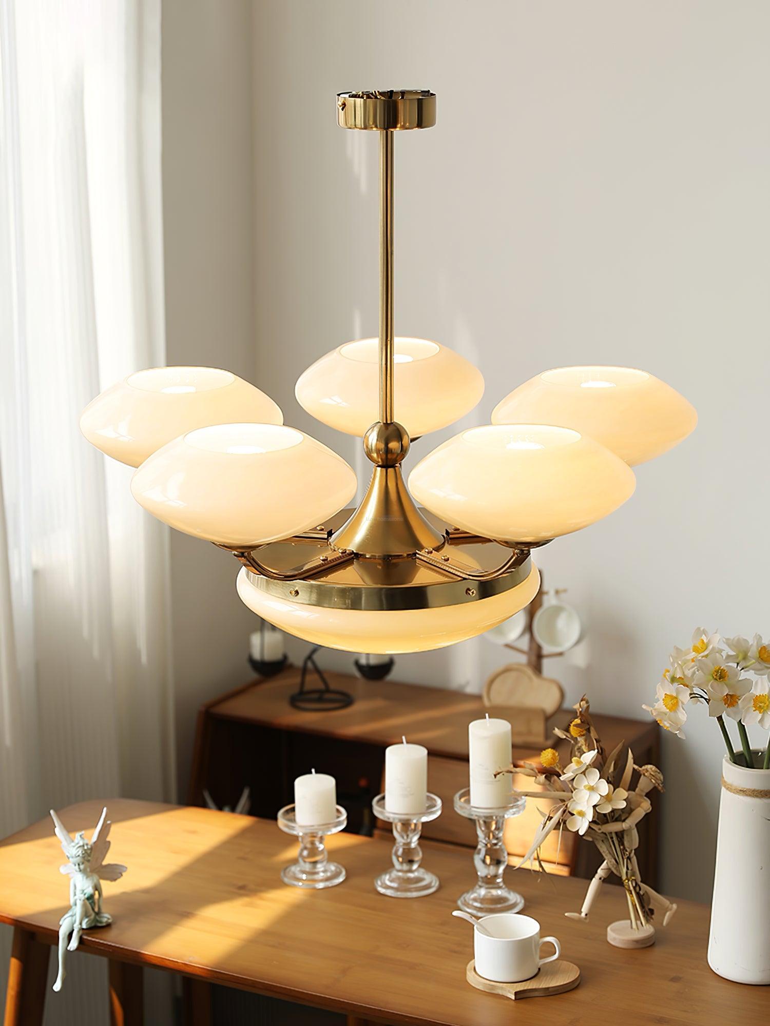 Keston Chandelier ∅ 27.6″ - Bend-1-Luxehomezone