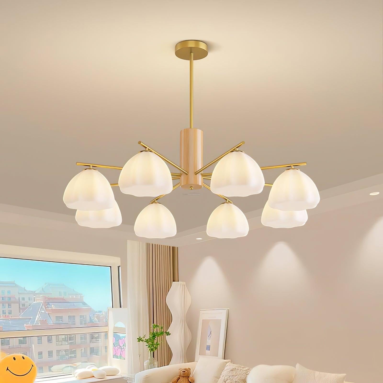 Little Clouds Round/Linear Chandelier - Zahara-1-Luxehomezone