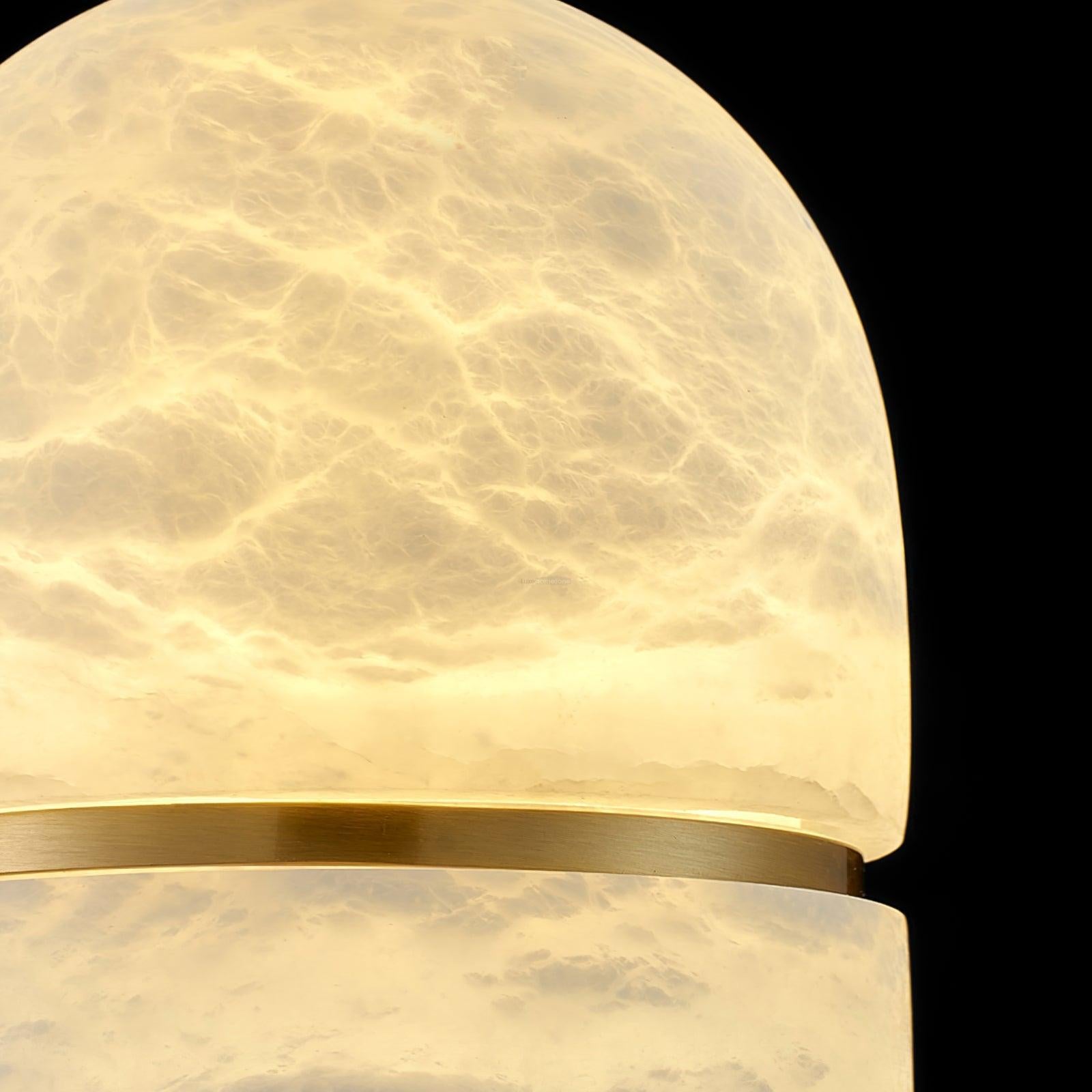 YUM Alabaster Pendant Light - Luxehomezone