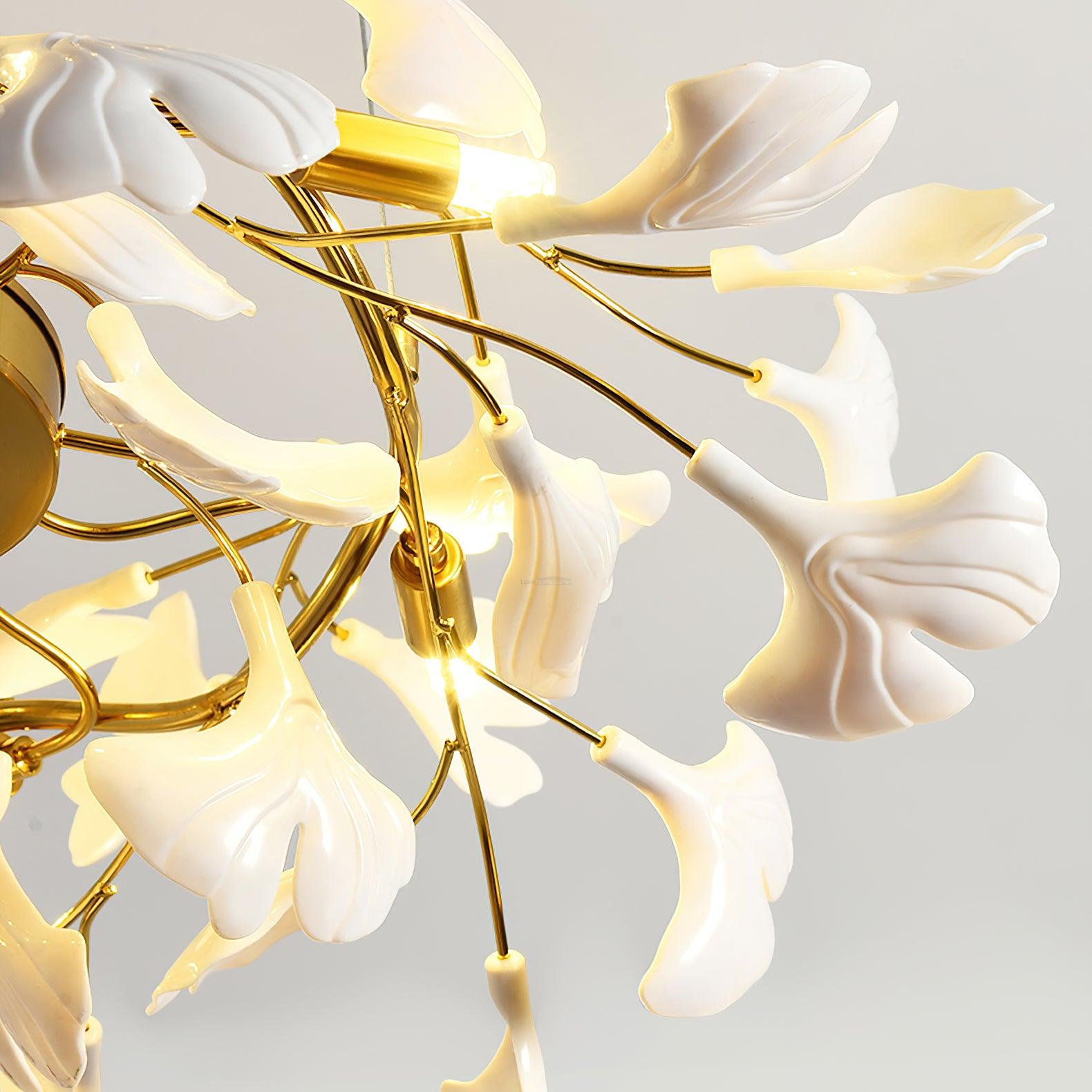 Gingko Chandelier Style D - Gingko, Gingko Chandelier-1-Luxehomezone