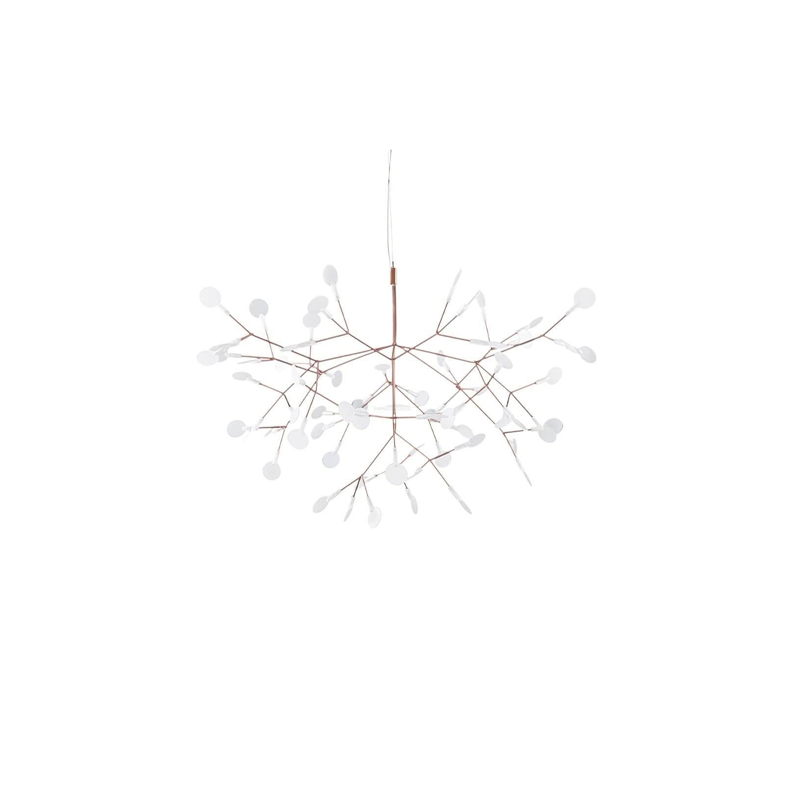 Rose Gold Firefly Chandelier - Branch-1-Luxehomezone