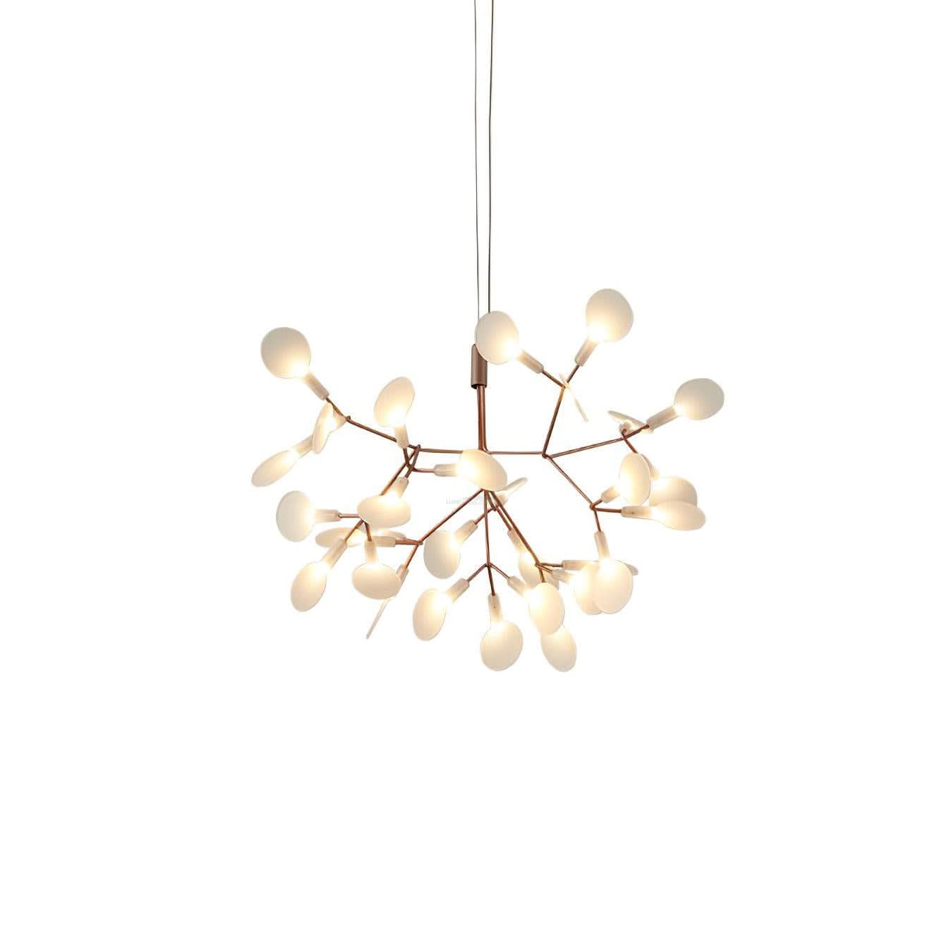 Rose Gold Firefly Chandelier - Branch-1-Luxehomezone