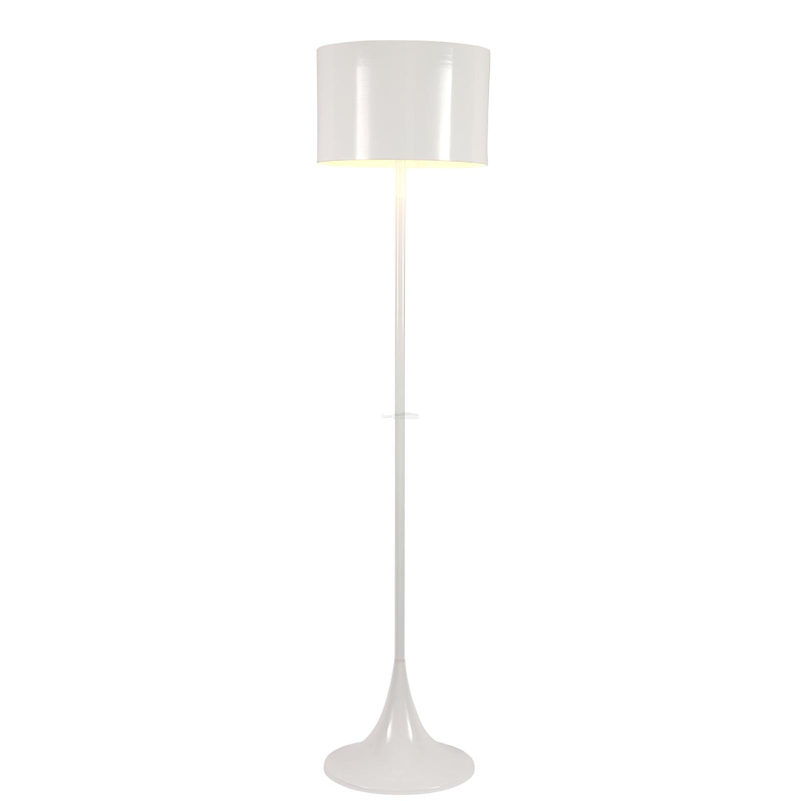 Huafang Black And White Floor Lamp ∅ 12.6″ - Geometry-1-Luxehomezone