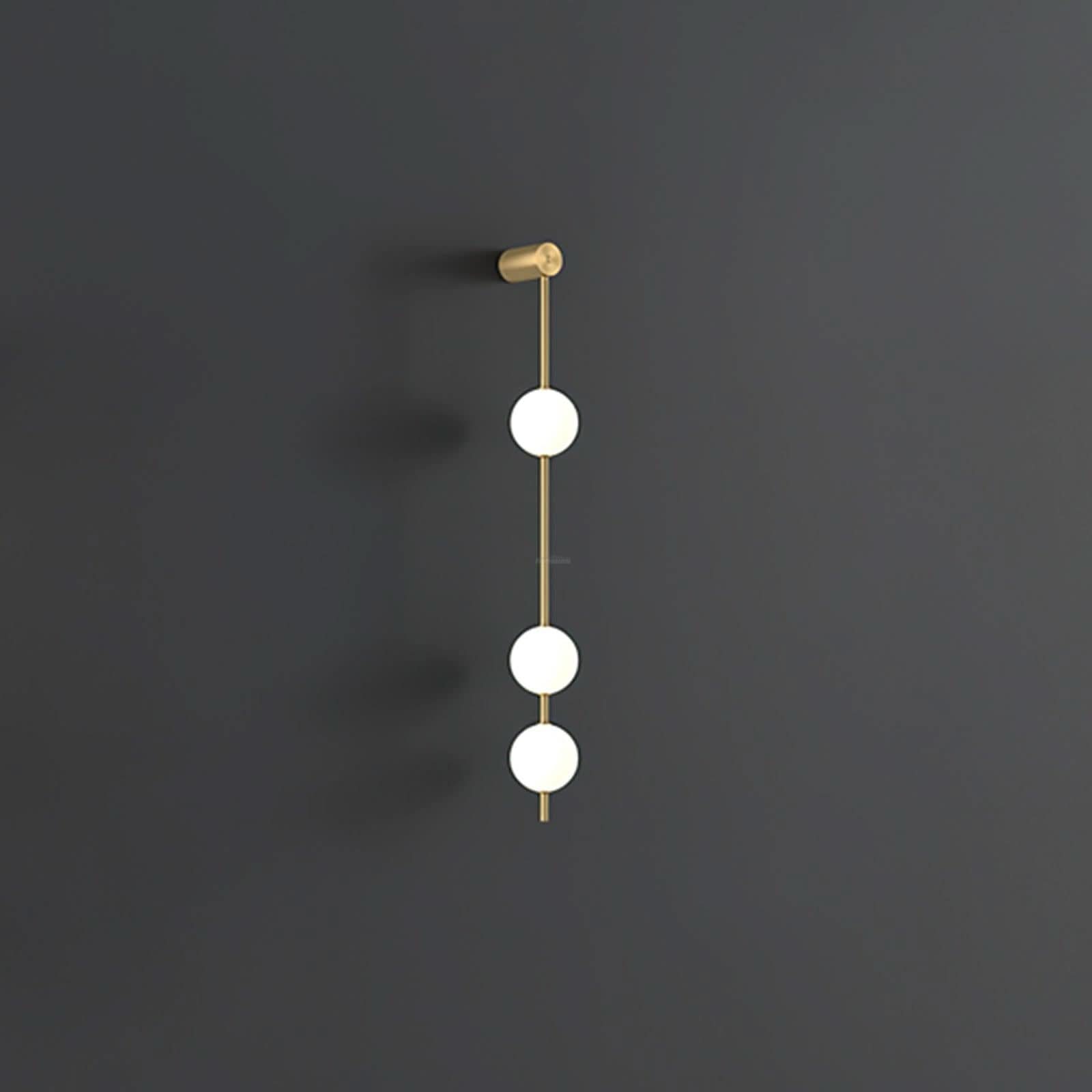 Vertical Balls Wall Sconce - Luxehomezone