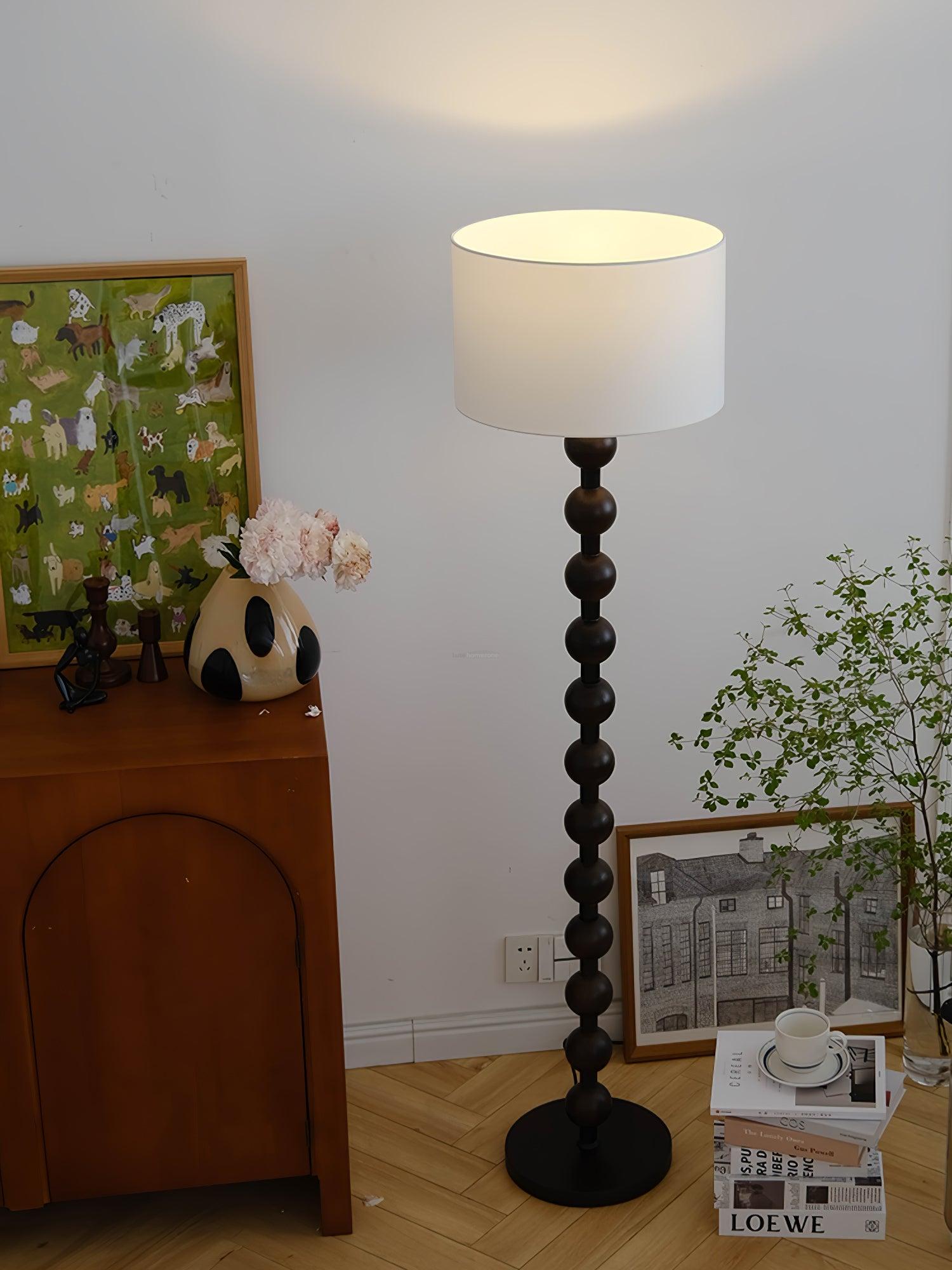 Hugo Barbell Floor Lamp  ∅ 15.7″ - Luxehomezone
