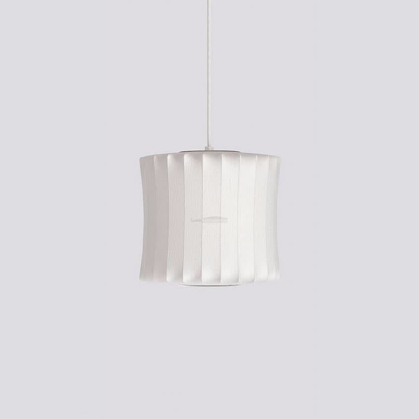 Bubble Pendant Light with Artificial Silk Lampshade - Luxehomezone