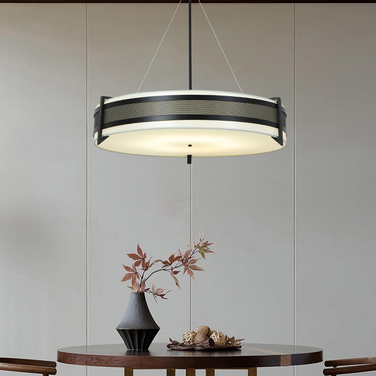 Pedesina Chandelier Φ 23.6″ - Pleated-1-Luxehomezone