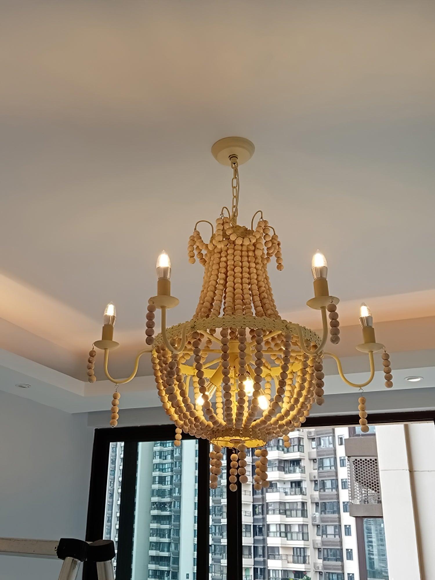 Candle Style Regas Chandelier Φ 29.5″ - Candle-1-Luxehomezone