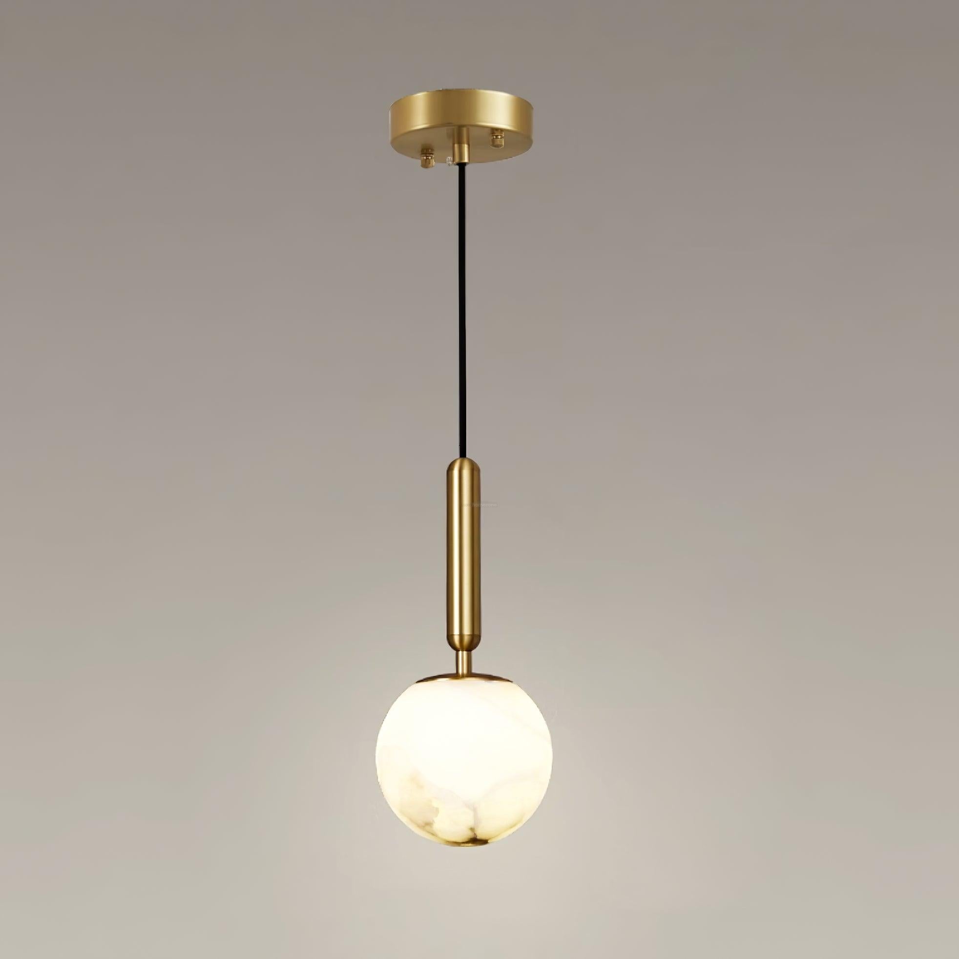 Bosso Alabaster Pendant Light - Alabaster, Alabaster Pendant-1-Luxehomezone