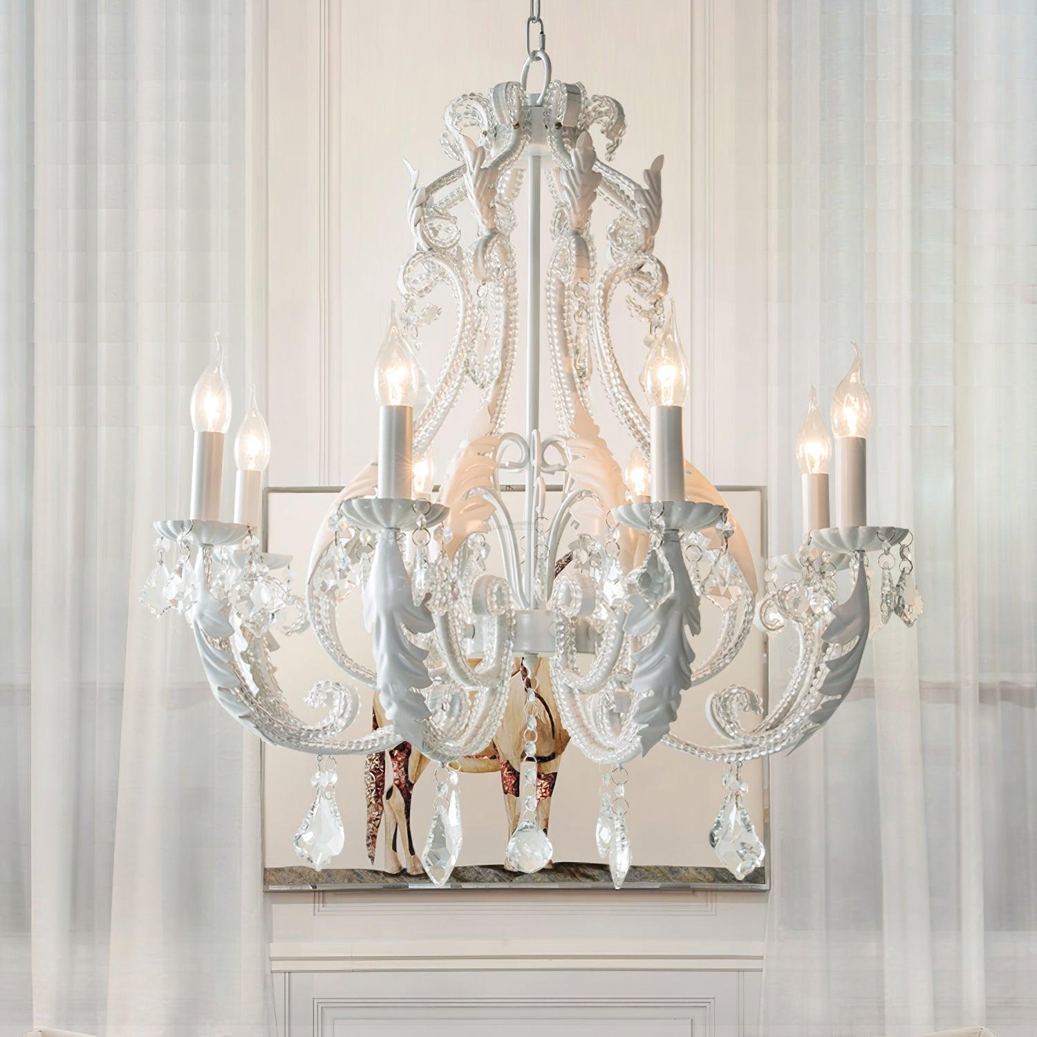 Candle Style Holder Chandelier with 5/6/8 heads - Candle-1-Luxehomezone