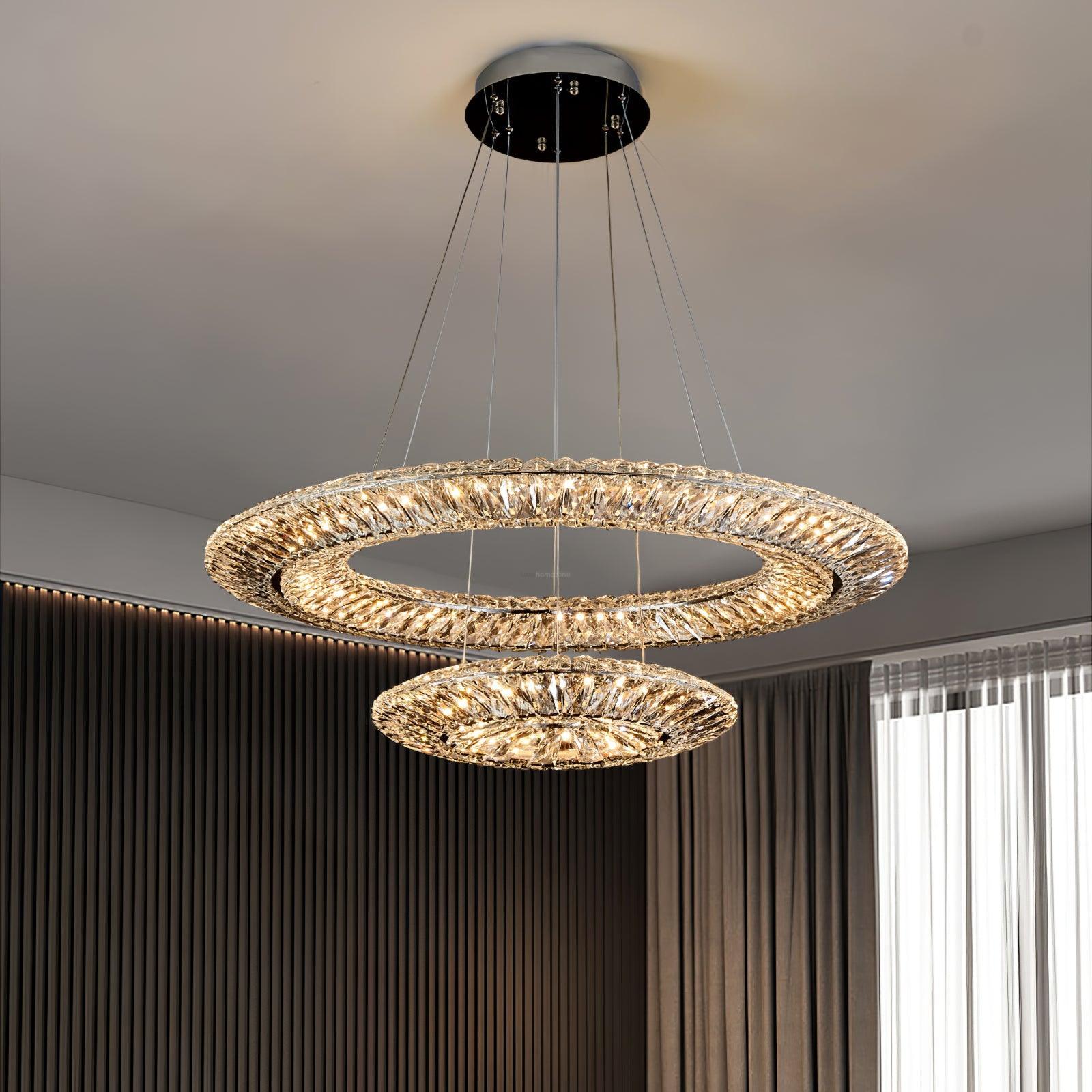 Tanager Geometric Round/Square Chandelier