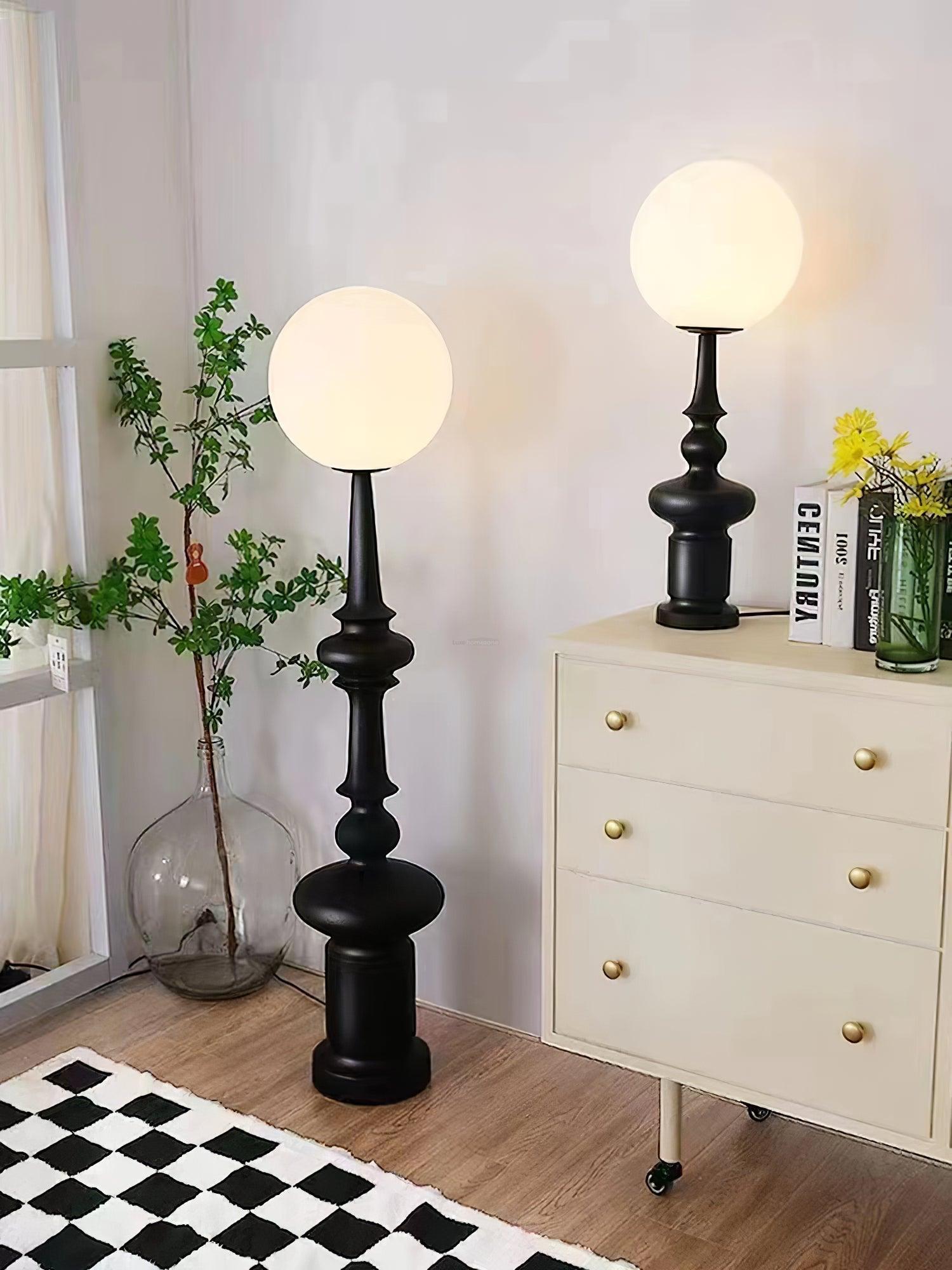 Constance Floor Lamp  ∅ 11.8″ - Lava-1-Luxehomezone
