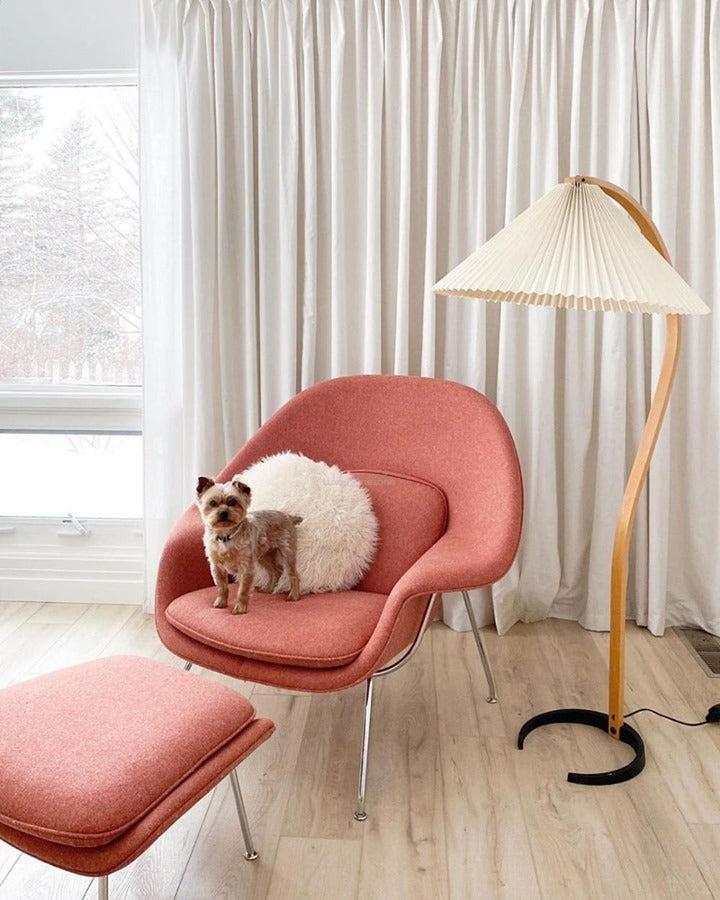 Caprany Floor Lamp - Drapery-1-Luxehomezone