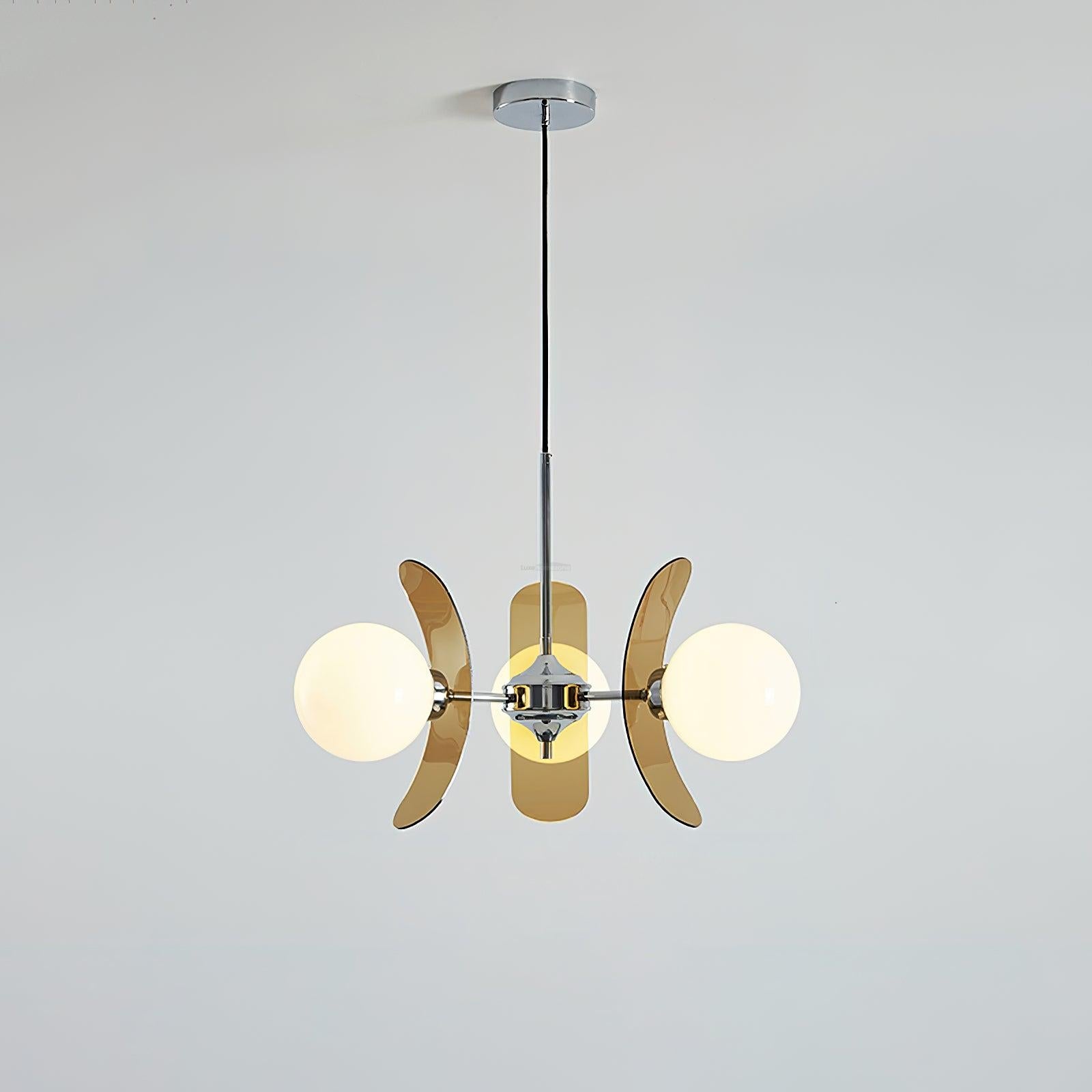 Phosphorescent Chandelier with3/5/6/8 heads - Frown, Optimized-1-Luxehomezone