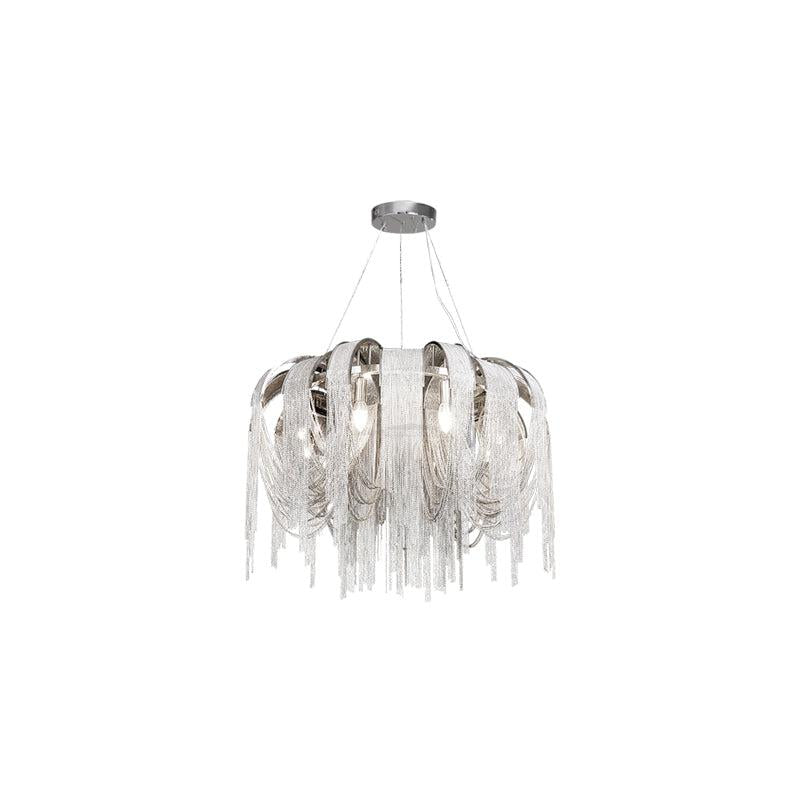 Length Chains Chandelier ∅ 23.6″ - Tassel-1-Luxehomezone