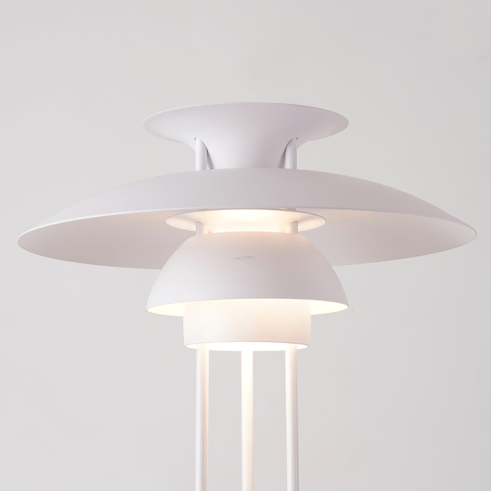 Henningsen Floor Lamp  ∅ 18.1″ - Geometry-1-Luxehomezone