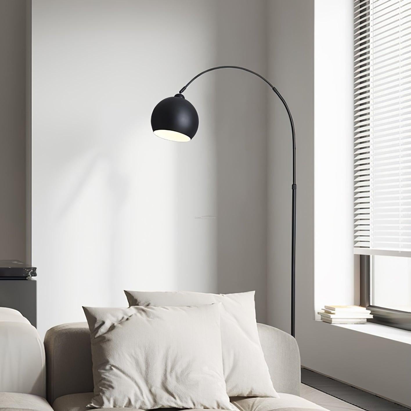 Angle Floor Lamp ∅ 43.3″ - Bent-1-Luxehomezone