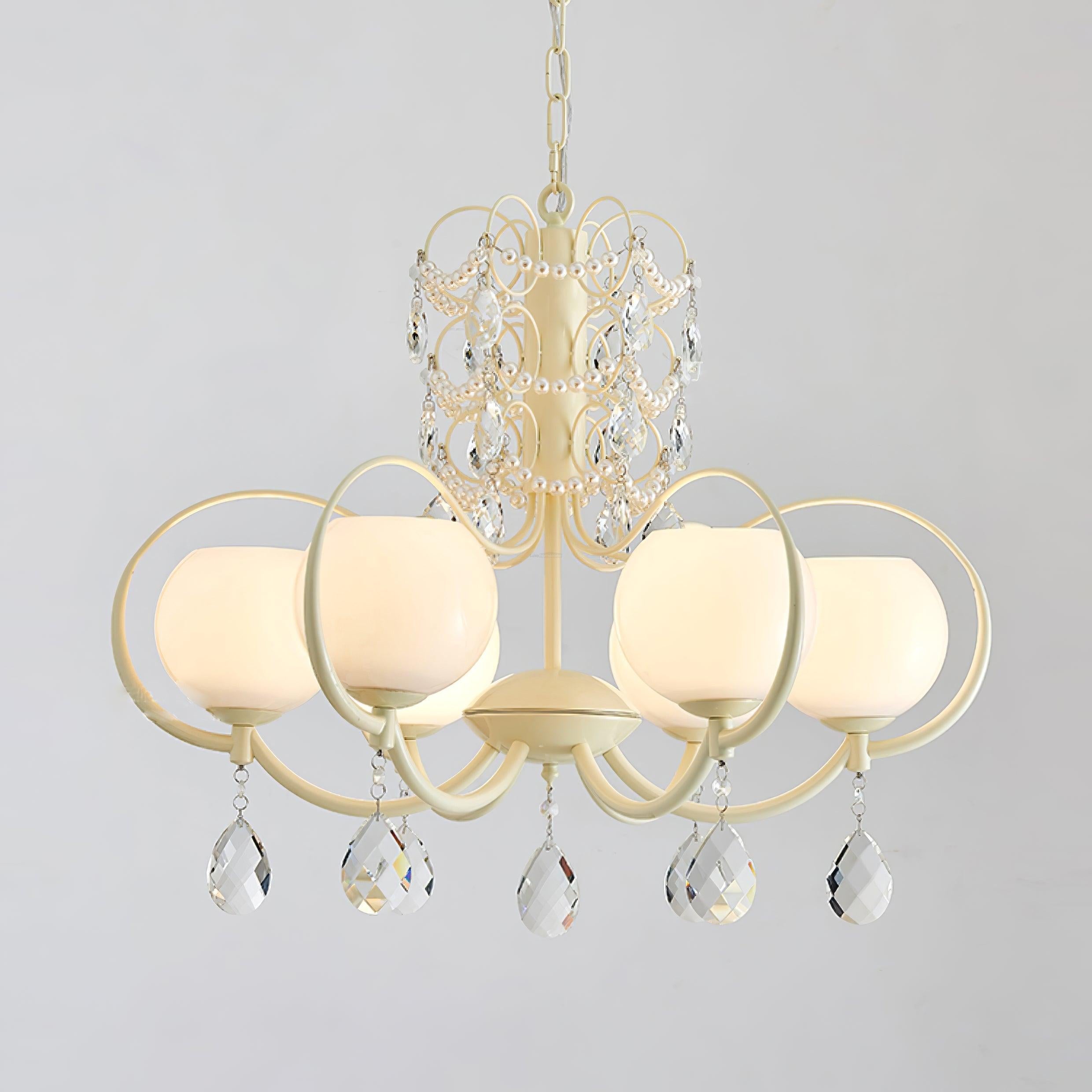 Doria Crystal Chandelier with 6/8/10 heads - Luxehomezone