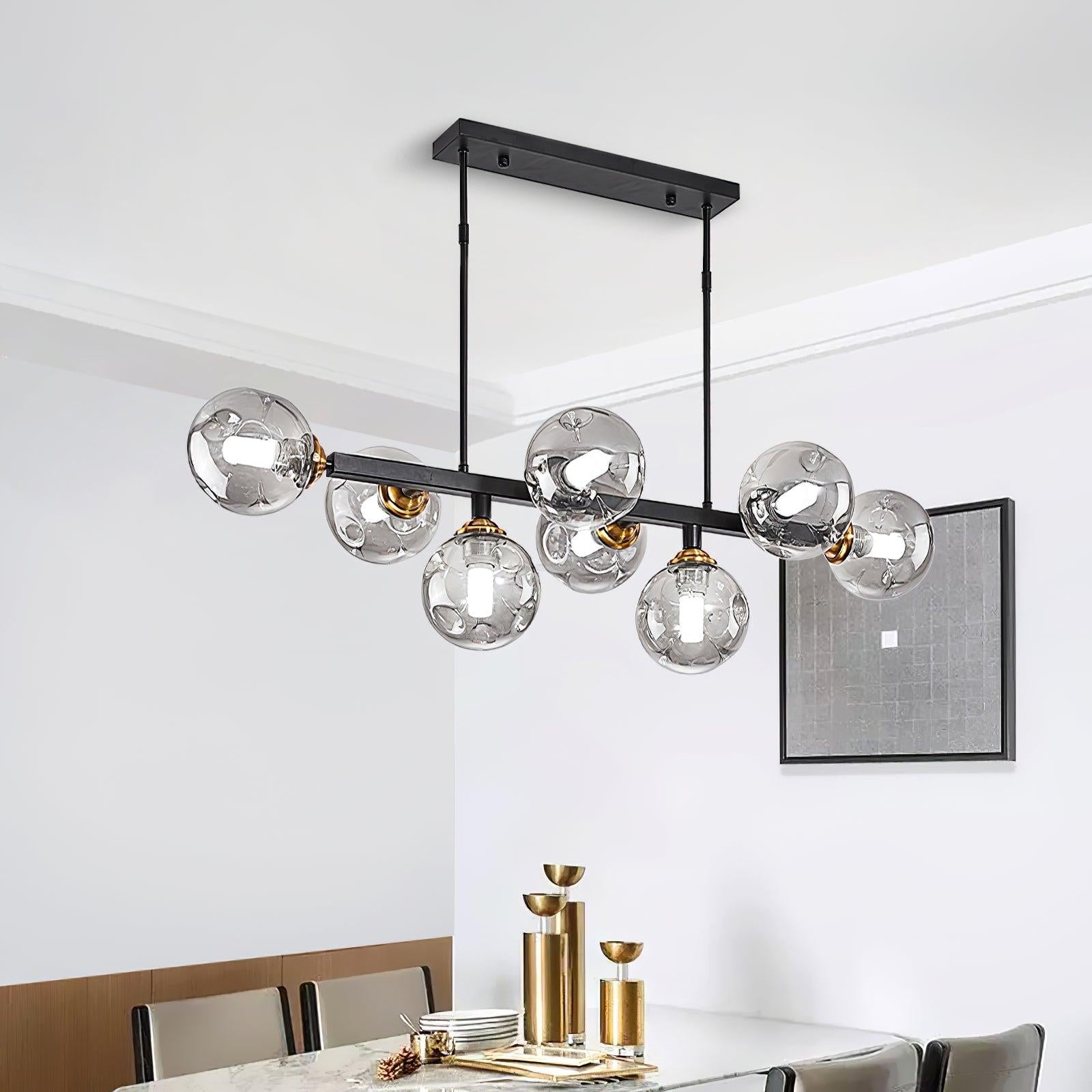 Primas Glass Linear Chandelier - Hailey, Optimized-1-Luxehomezone
